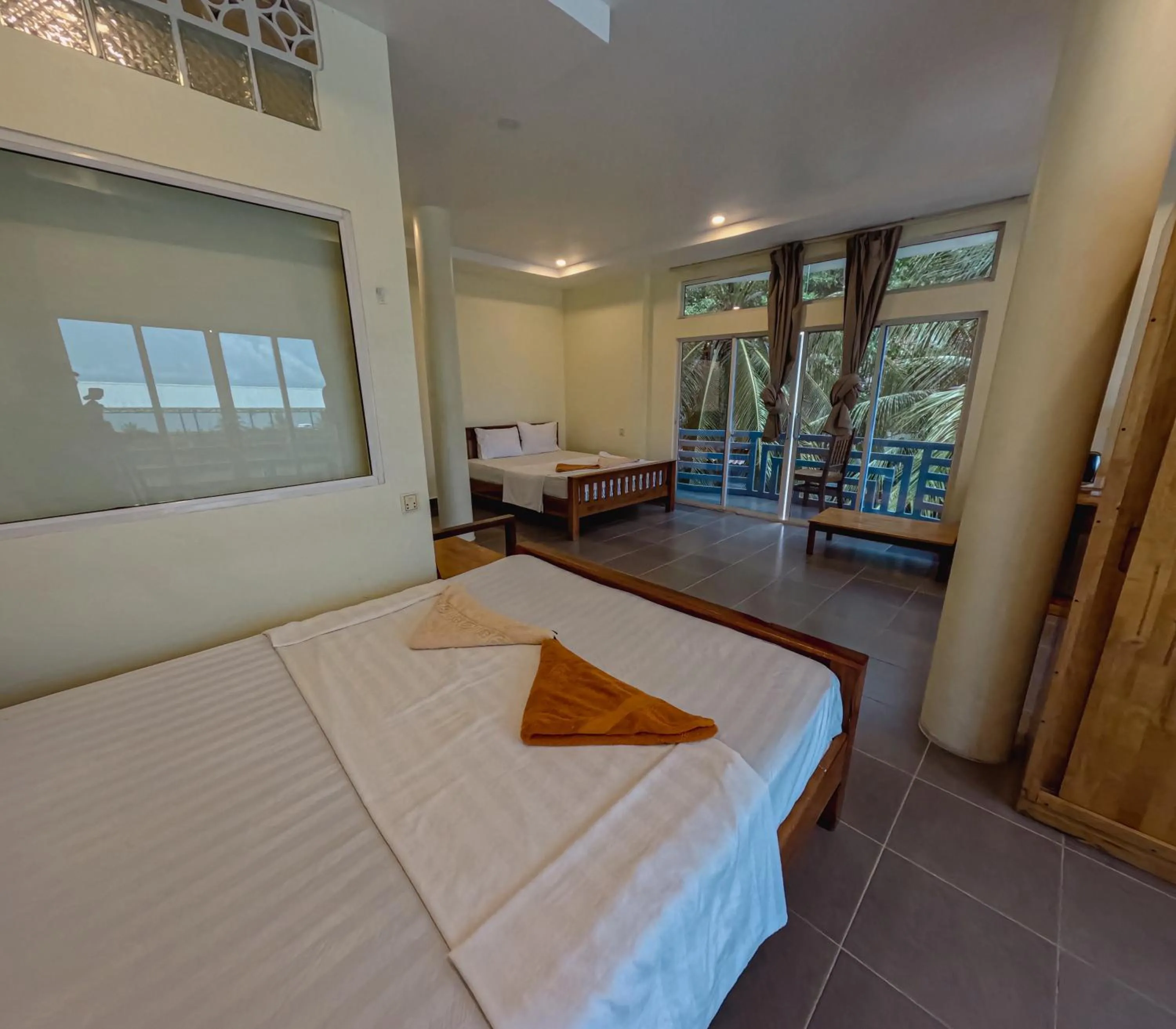 Photo of the whole room, Bed in Sok Heng Guesthouse