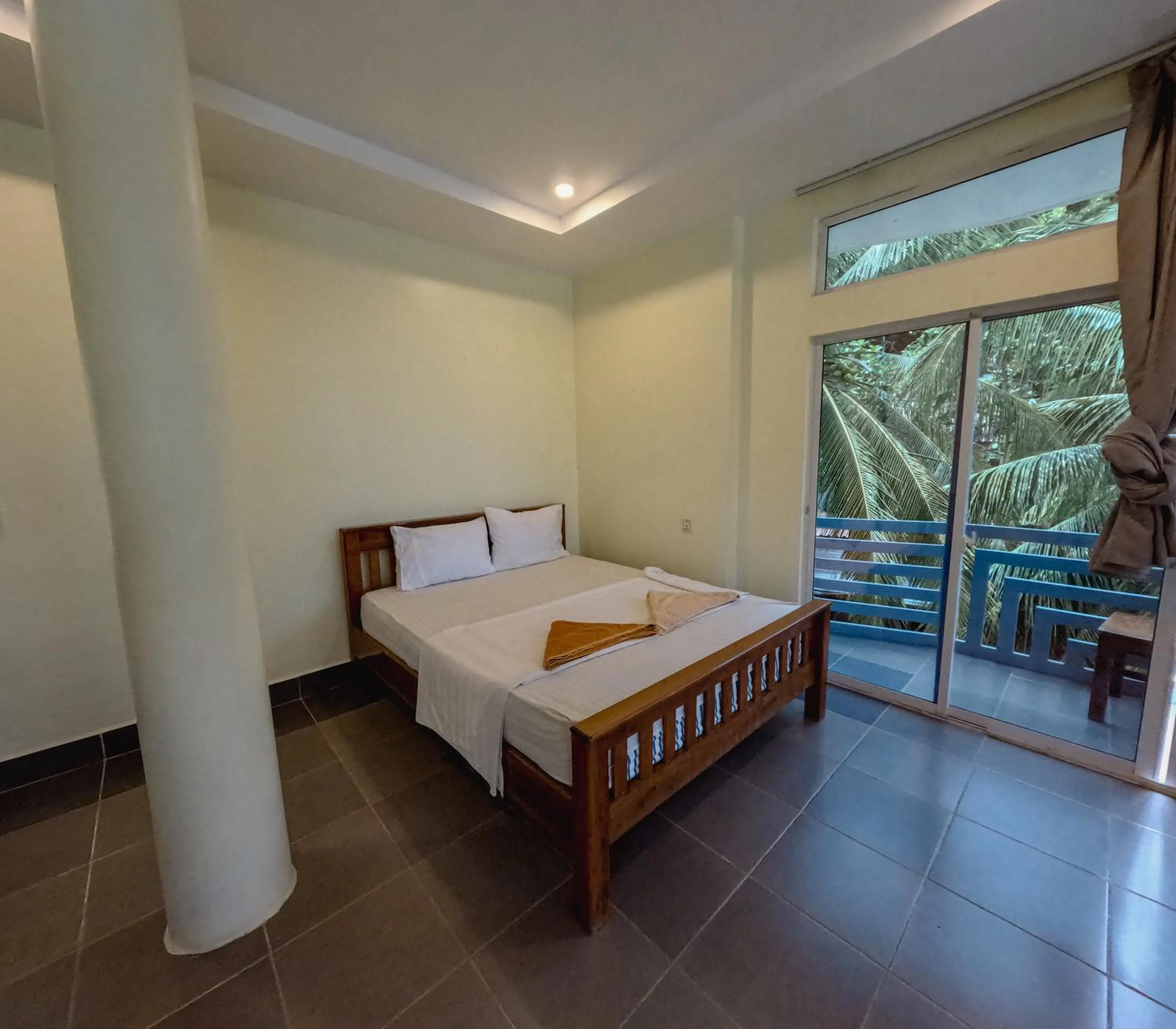 Bed in Sok Heng Guesthouse