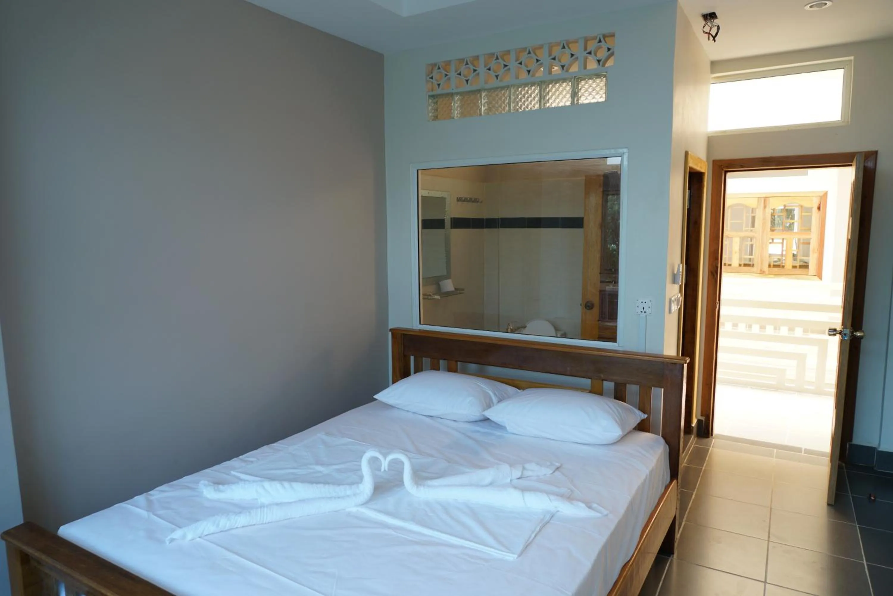 Photo of the whole room, Bed in Sok Heng Guesthouse