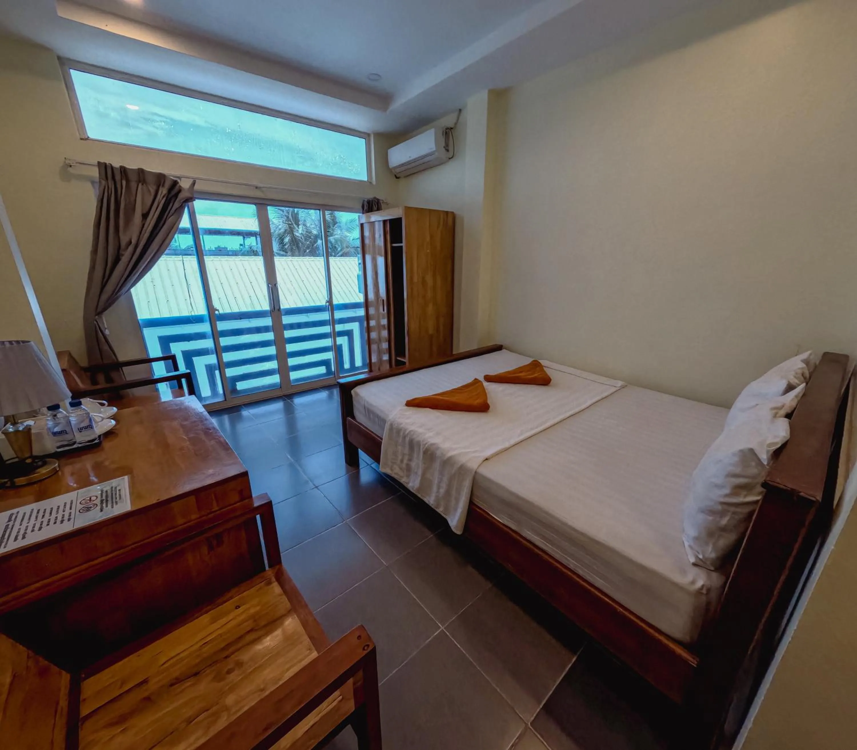 Bed in Sok Heng Guesthouse