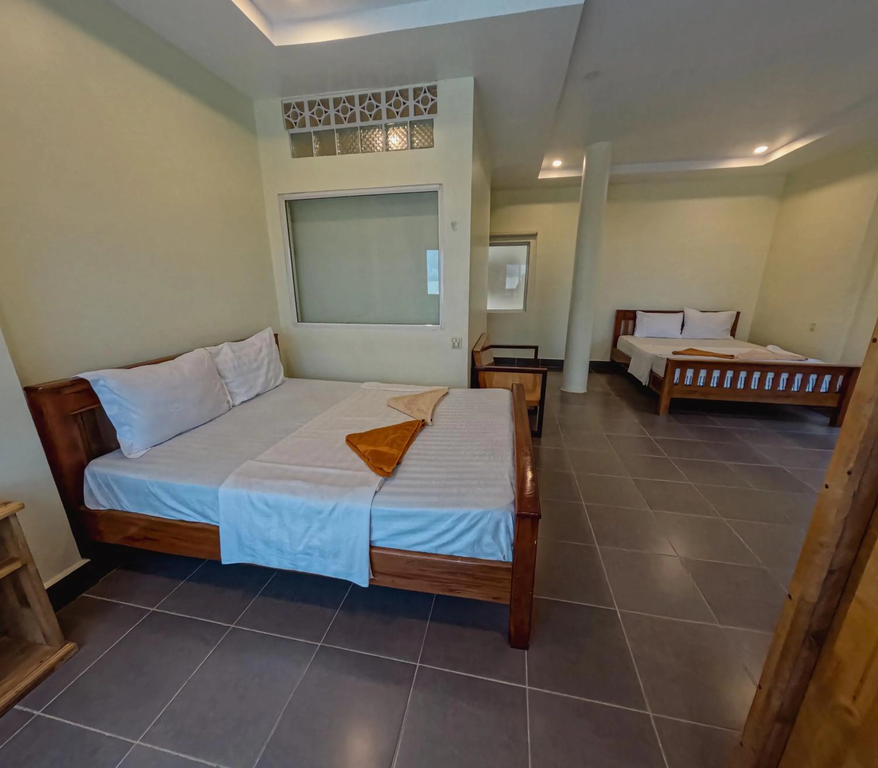 Bed in Sok Heng Guesthouse