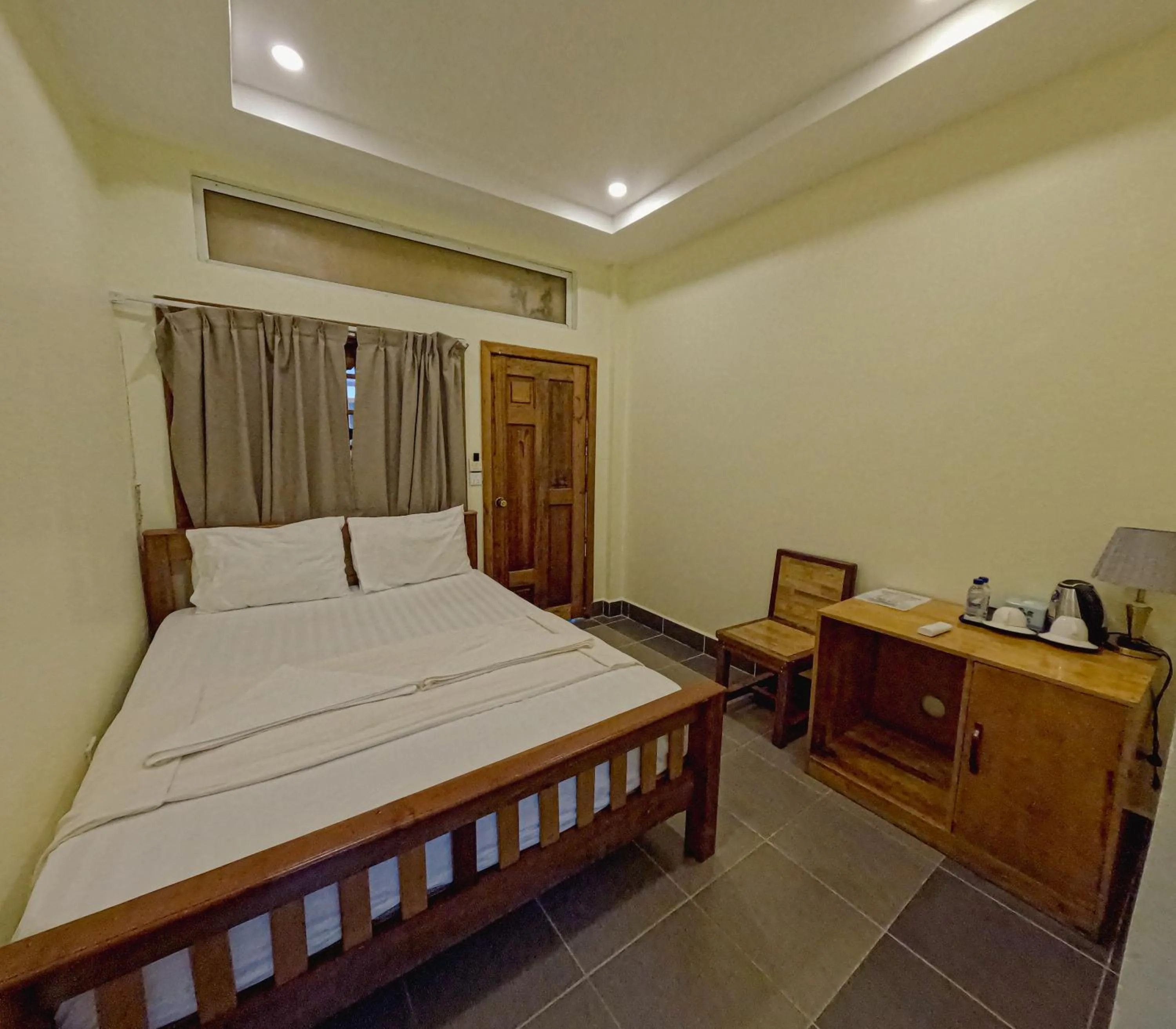 Bed in Sok Heng Guesthouse