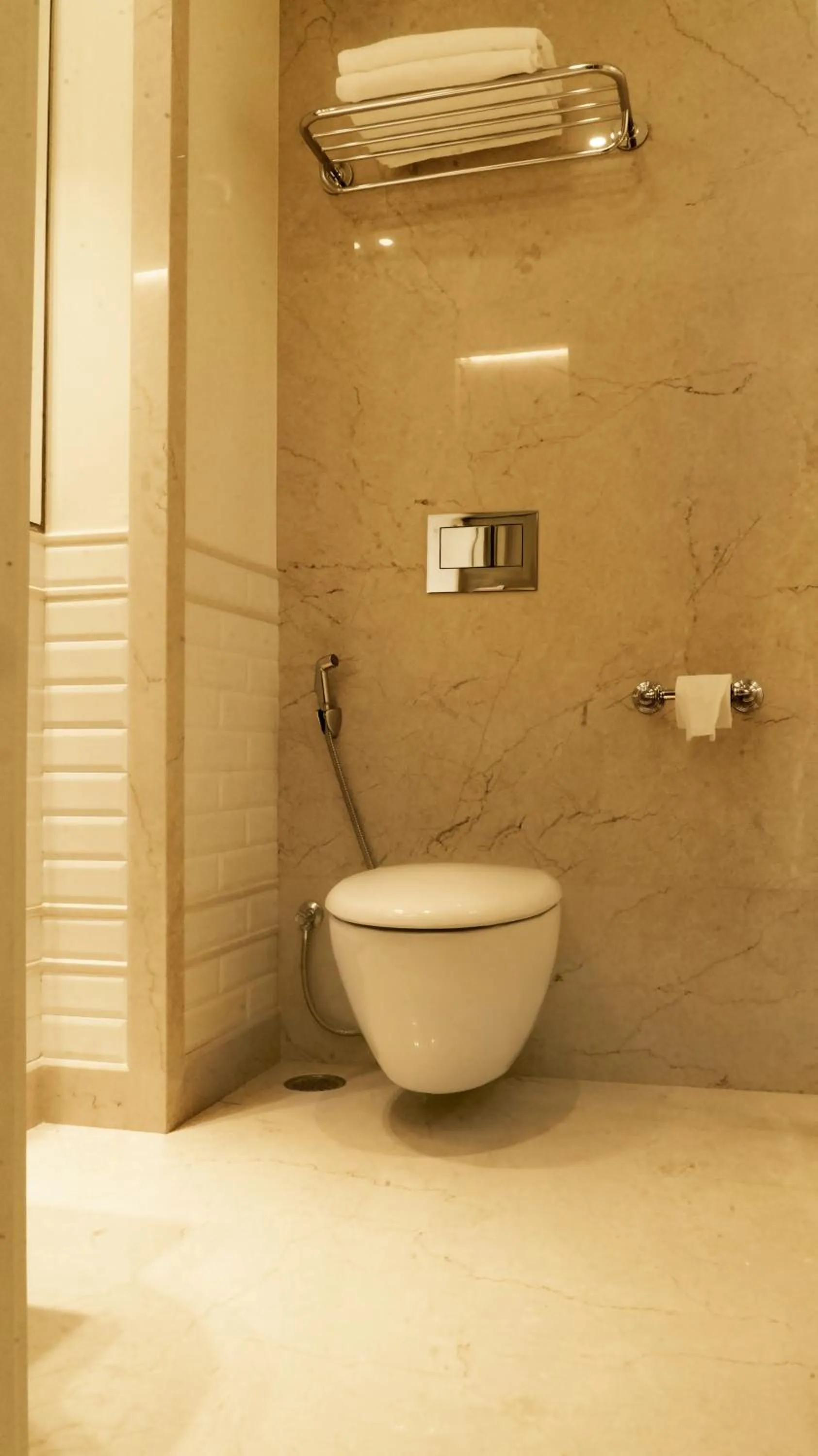 Toilet in Hotel Harbour View Colaba