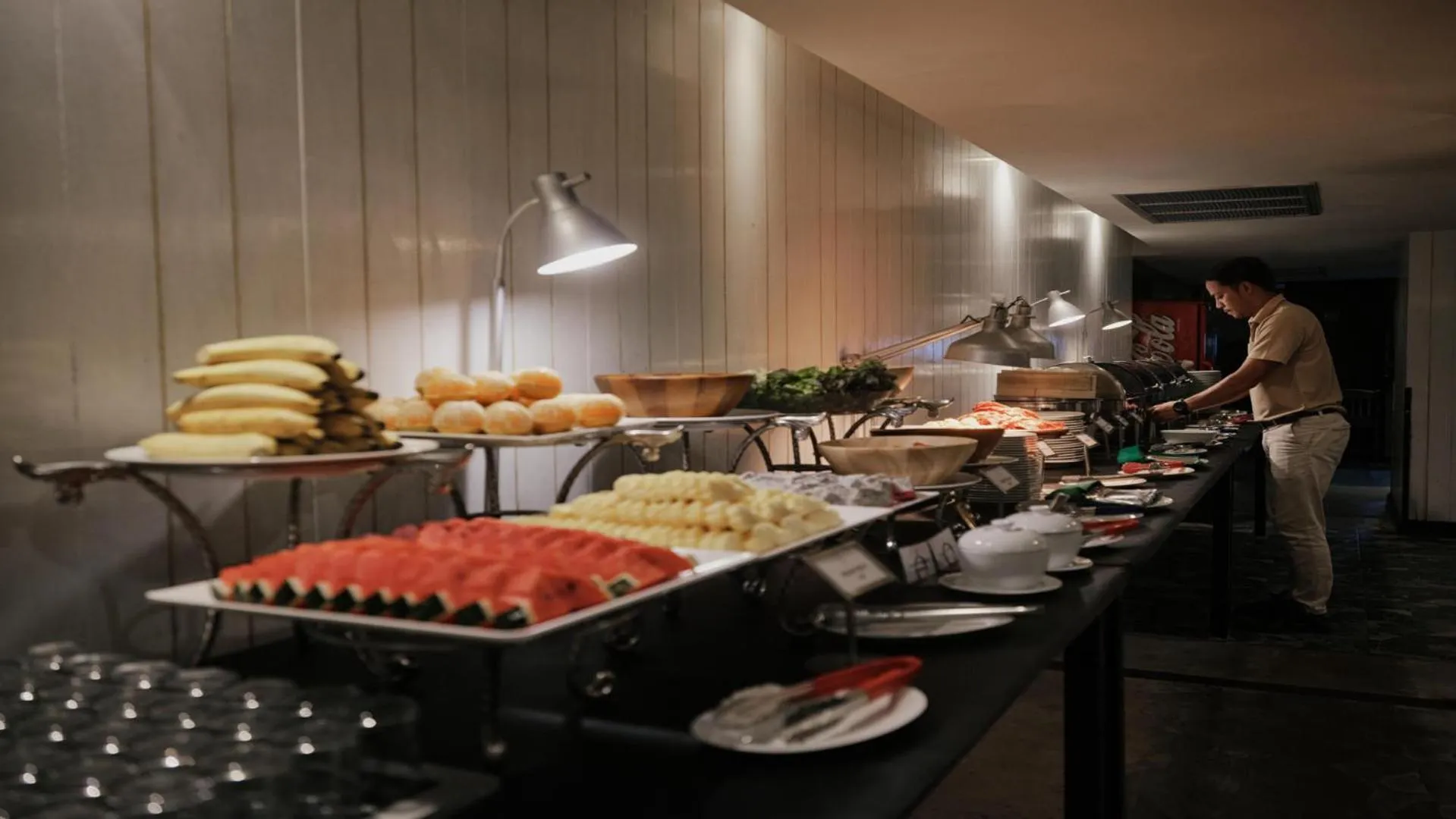 Buffet breakfast in Krabi Chada Resort