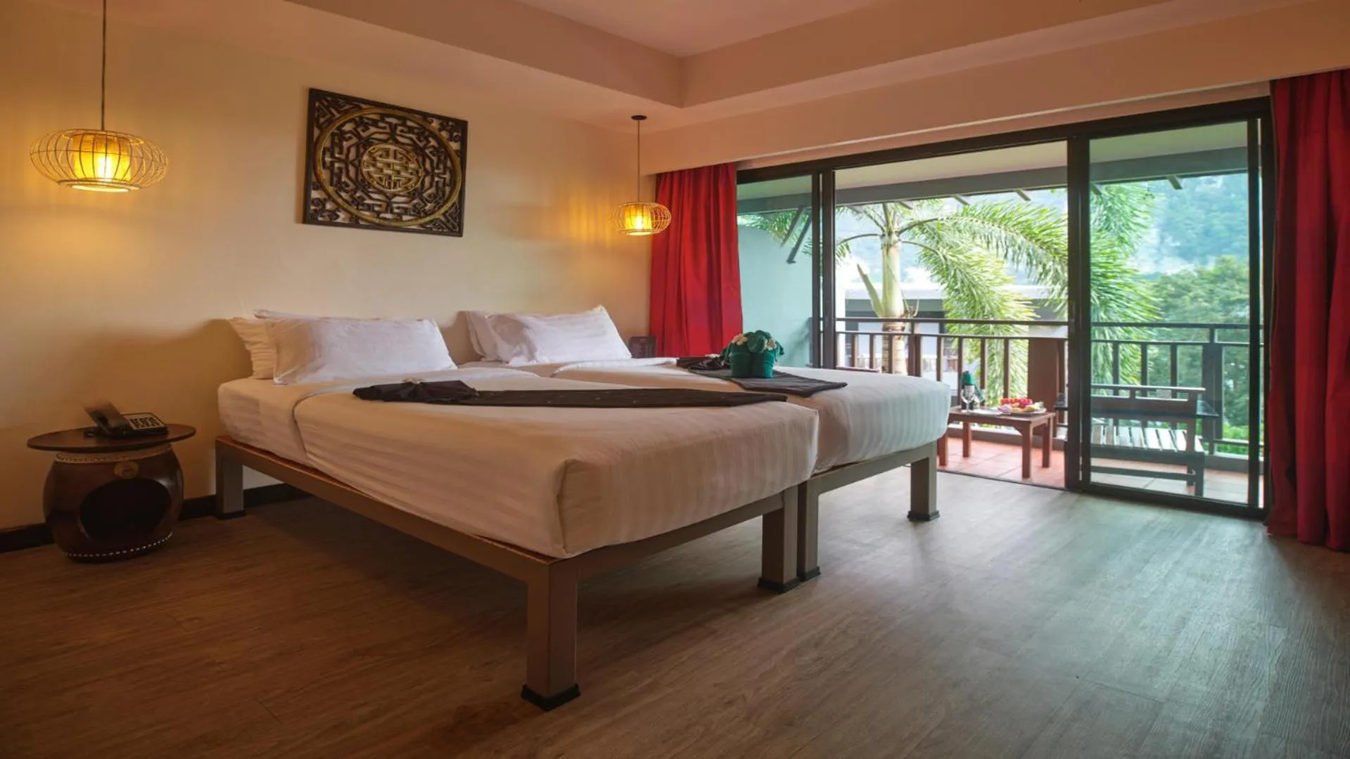Bed in Krabi Chada Resort