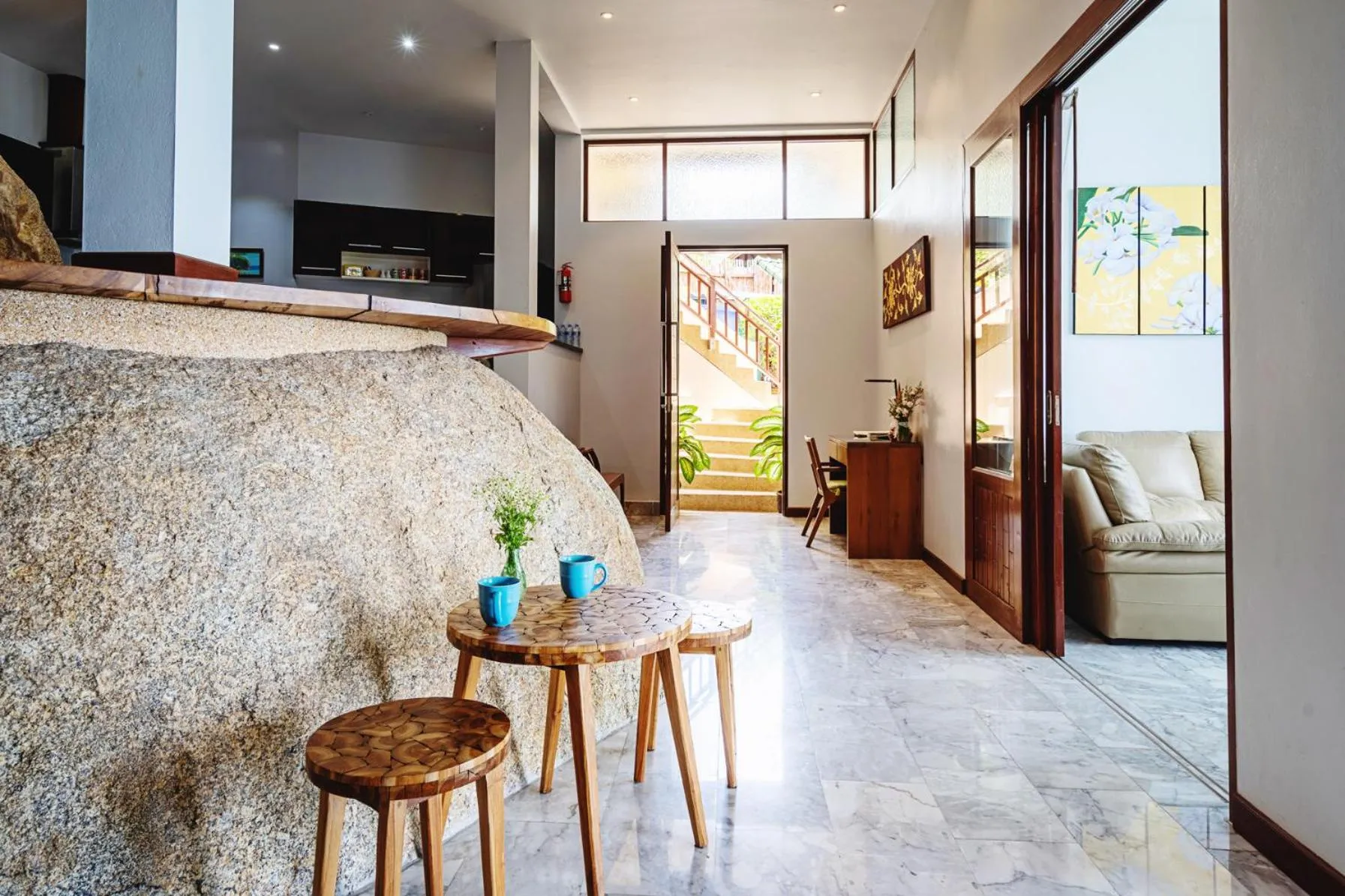 Living room in Sandalwood Luxury Villa Resort