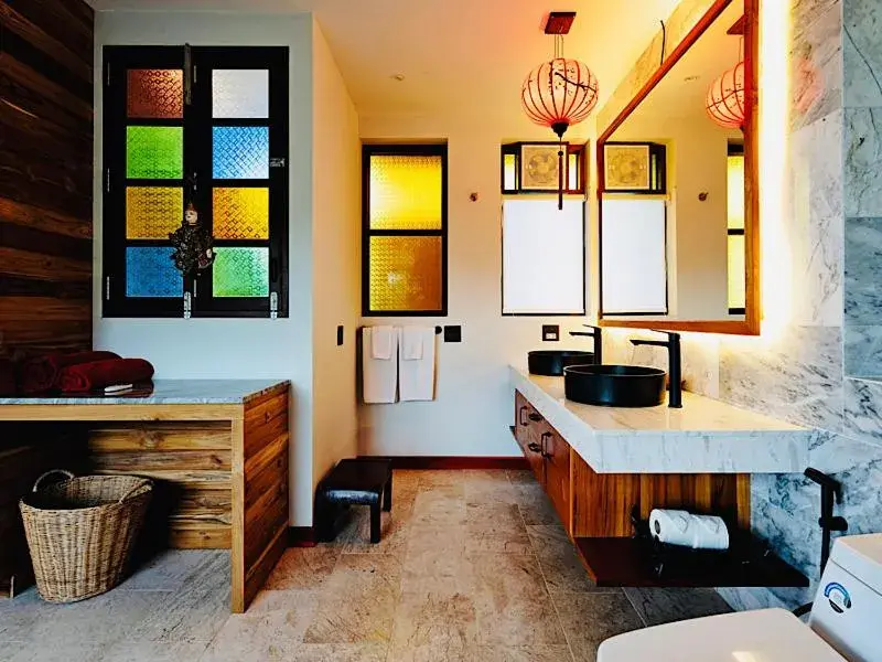 Bathroom in Sandalwood Luxury Villa Resort Bathroom in Sandalwood Luxury Villa Resort