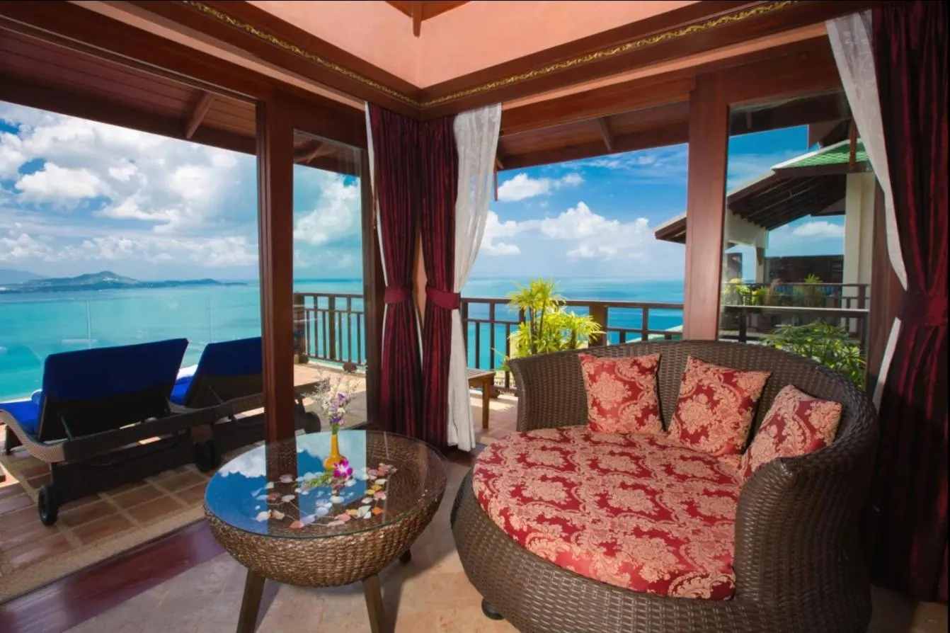 Living room in Sandalwood Luxury Villa Resort