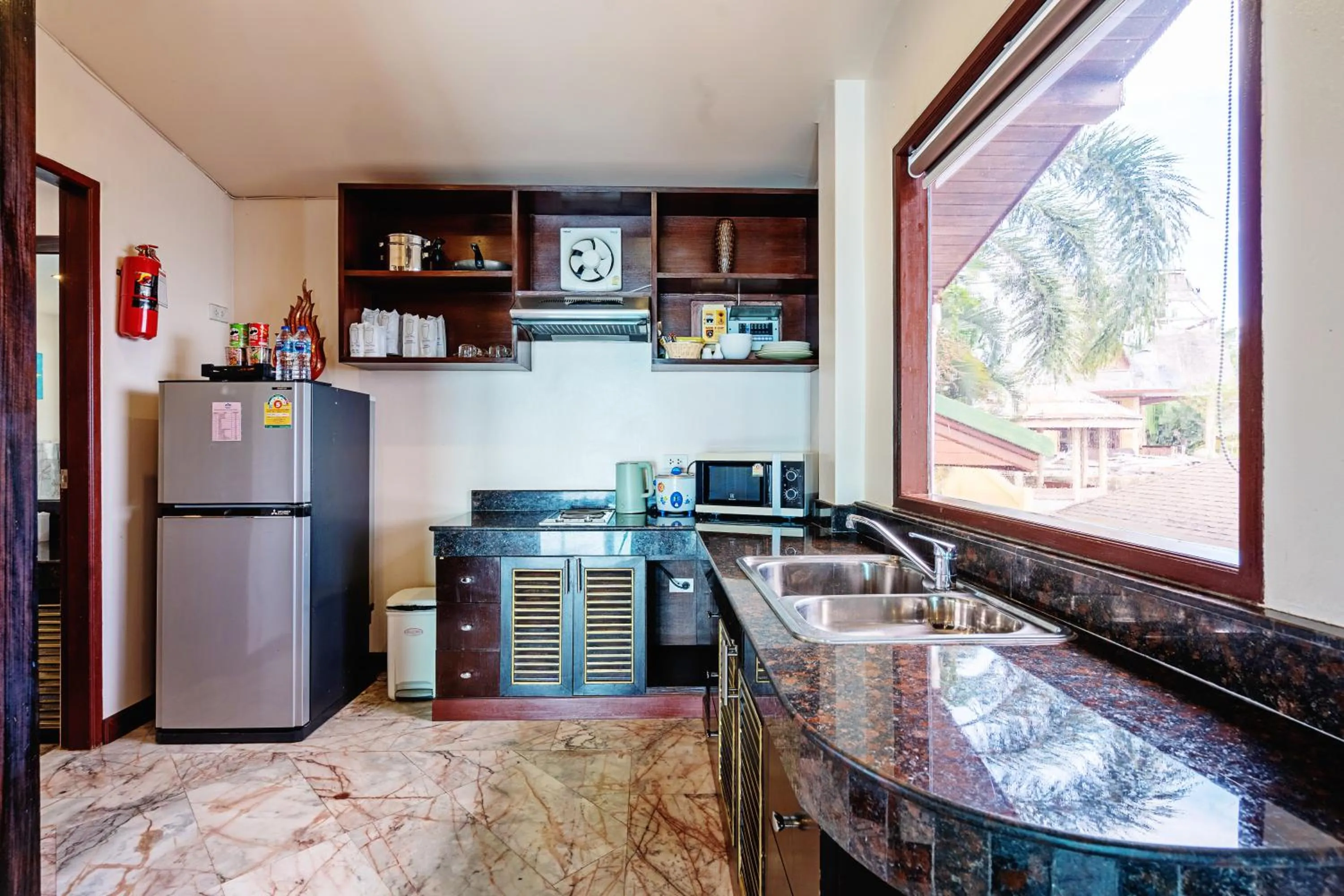 kitchen in Sandalwood Luxury Villa Resort