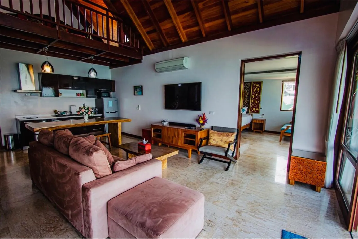 Living room in Sandalwood Luxury Villa Resort