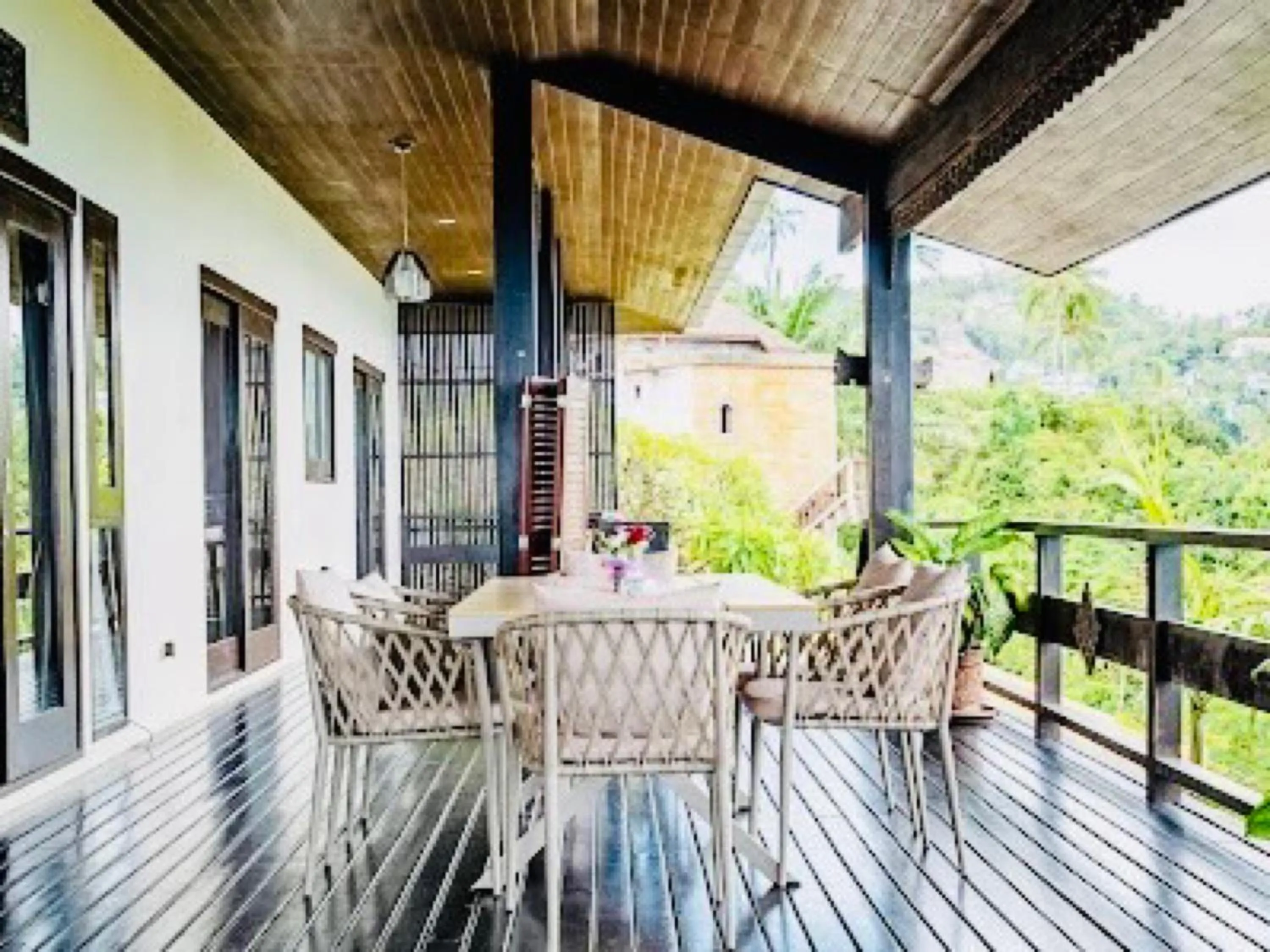 Dining area in Sandalwood Luxury Villa Resort