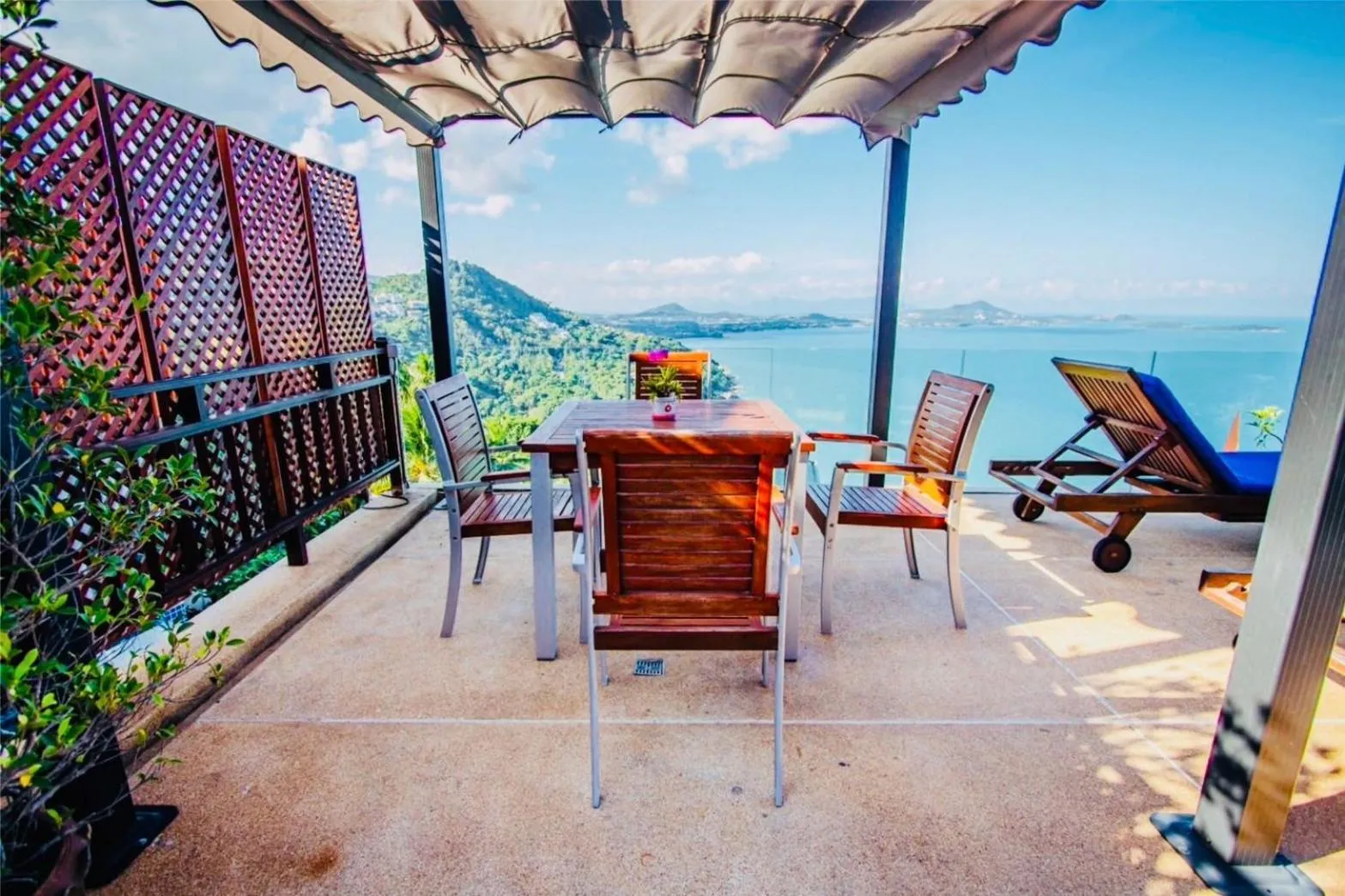 Balcony/Terrace in Sandalwood Luxury Villa Resort