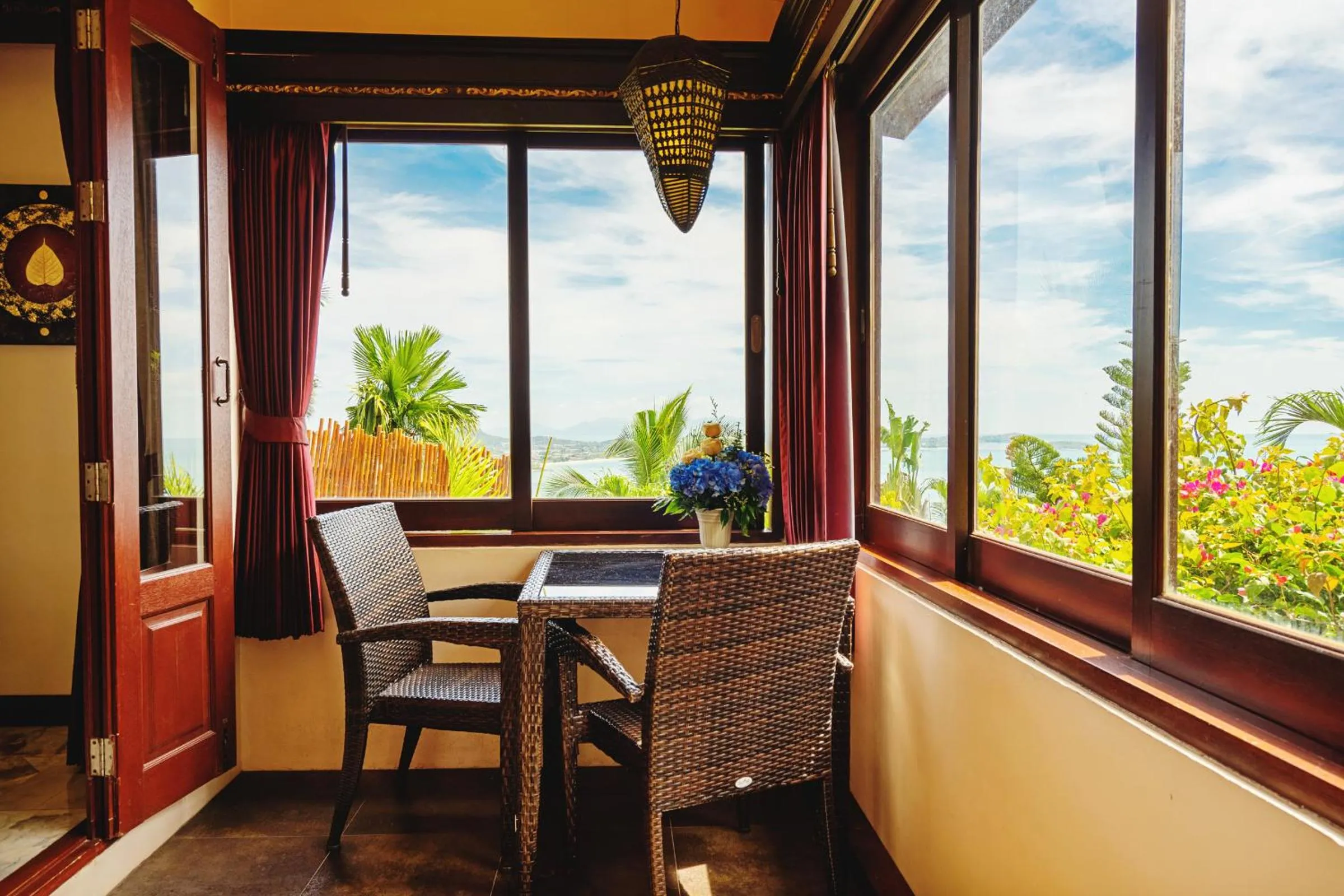 Dining area in Sandalwood Luxury Villa Resort