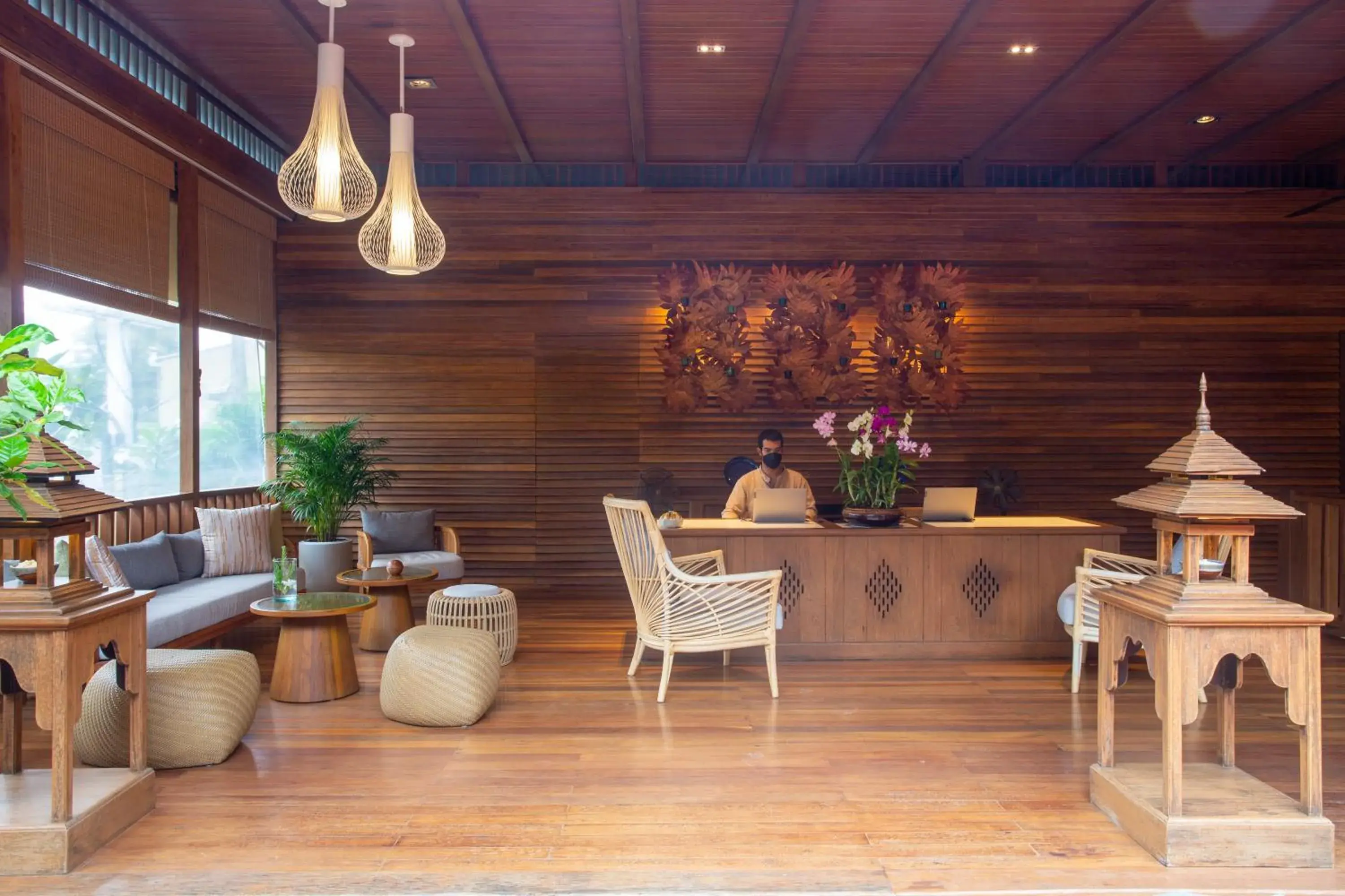 Lobby or reception in Buri Rasa Village Samui Adults Only Lobby or reception in Buri Rasa Village Samui Adults Only