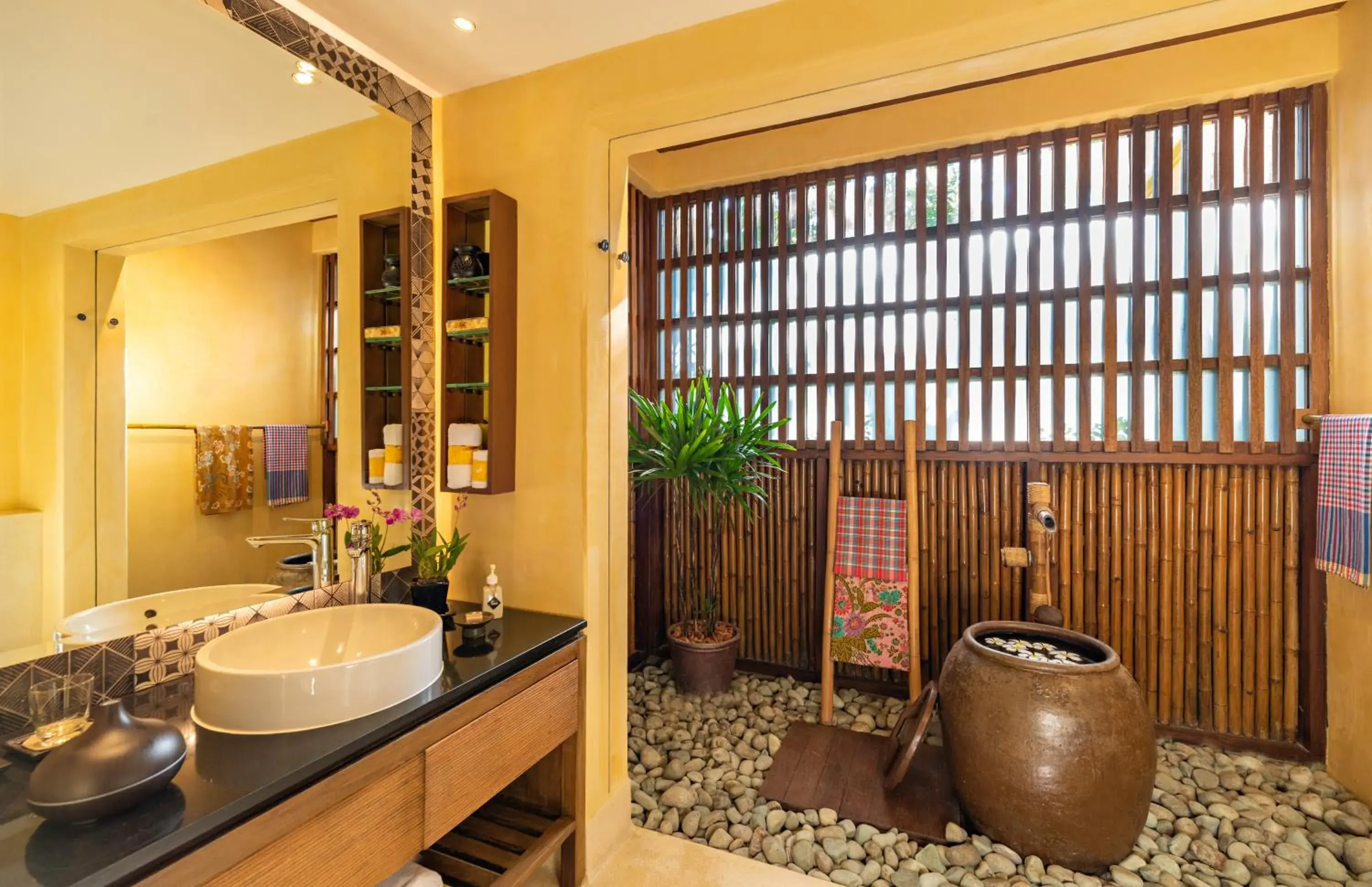 Bathroom in Buri Rasa Village Samui Adults Only Bathroom in Buri Rasa Village Samui Adults Only
