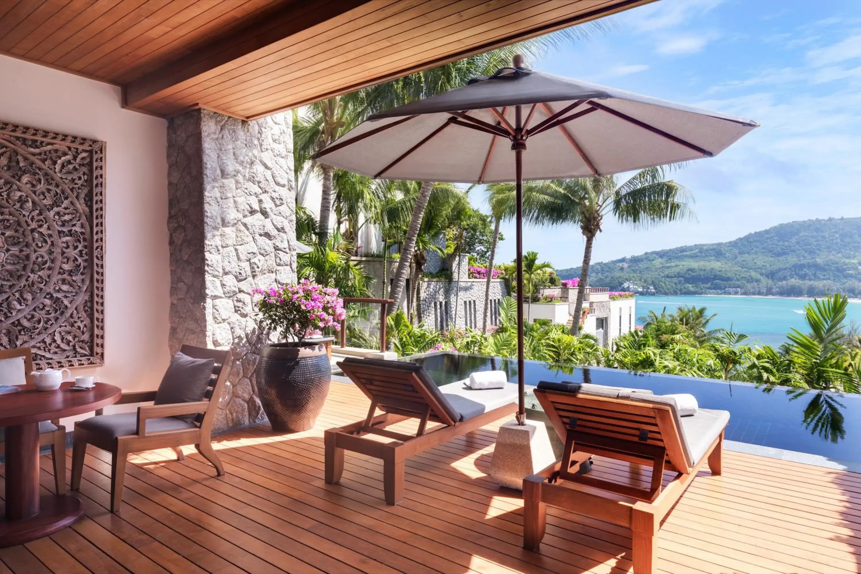 Pool view in Andara Resort Villas Pool view in Andara Resort Villas