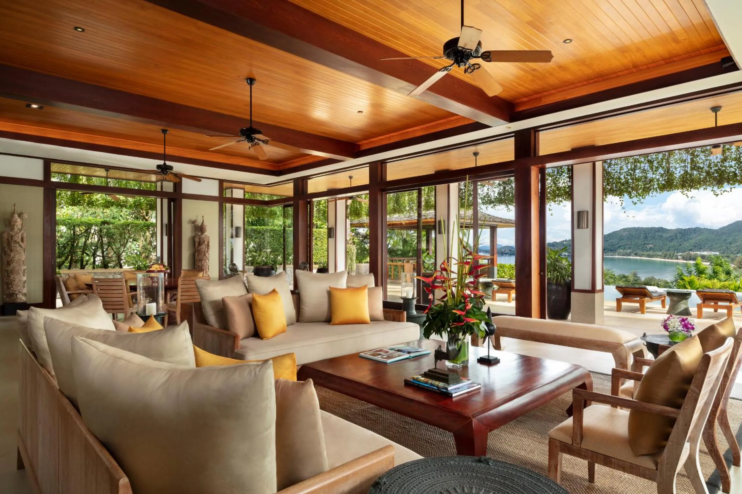 Living room in Andara Resort Villas