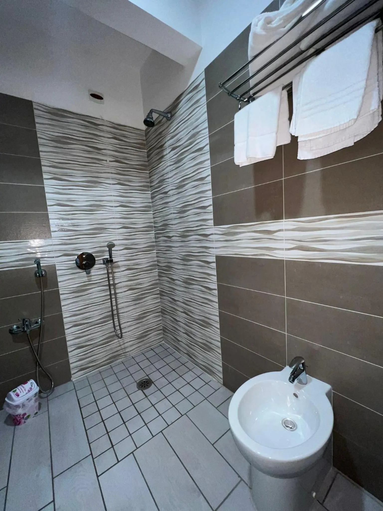 Shower in Hotel Martini