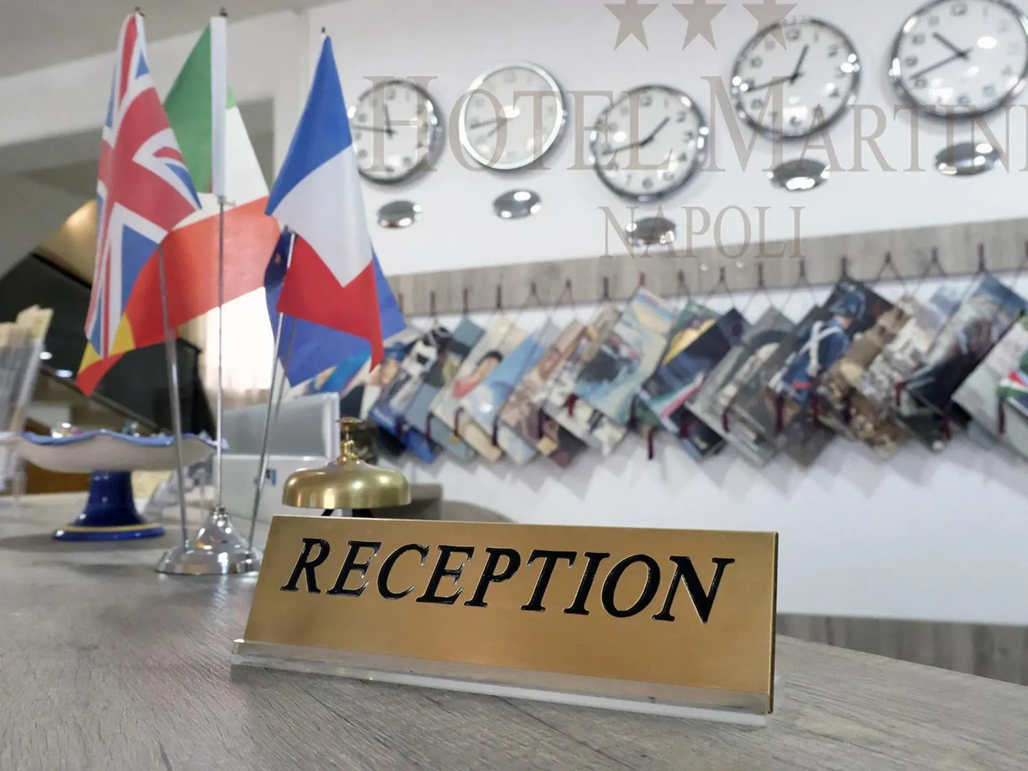 Lobby or reception in Hotel Martini Lobby or reception in Hotel Martini