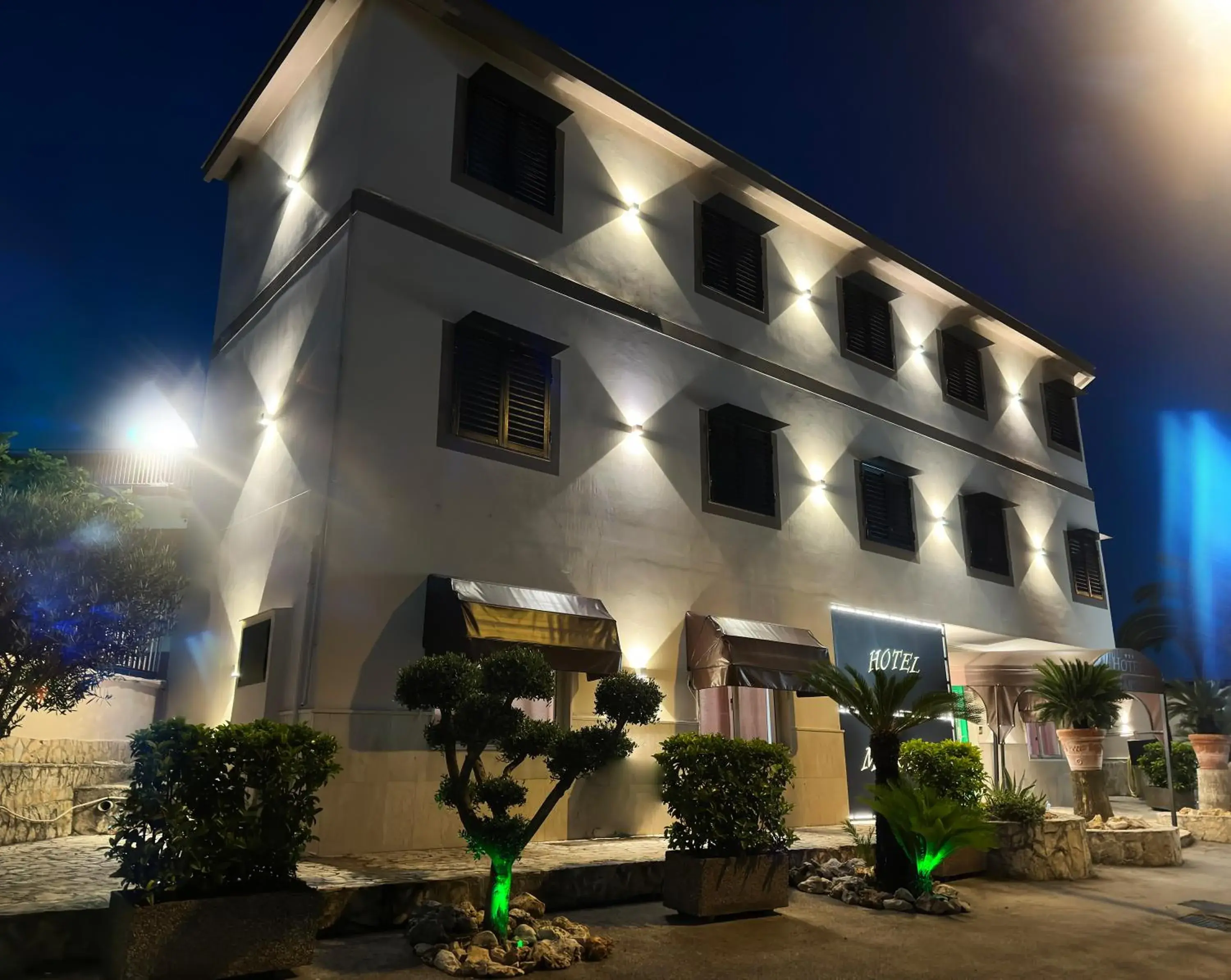 Property building in Hotel Martini Property building in Hotel Martini