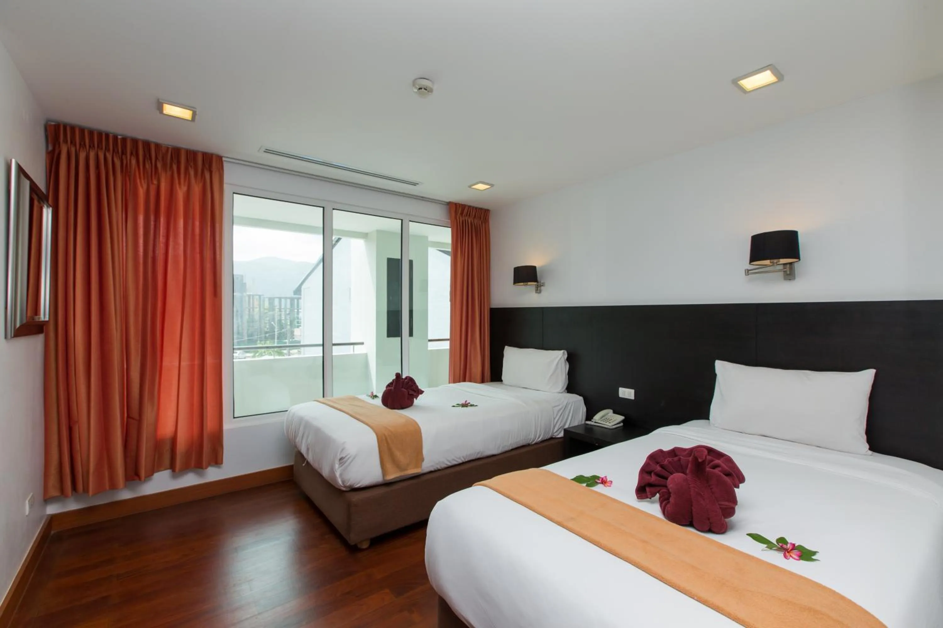 Bedroom, Bed in The Palms, Kamala Beach - SHA Extra Plus