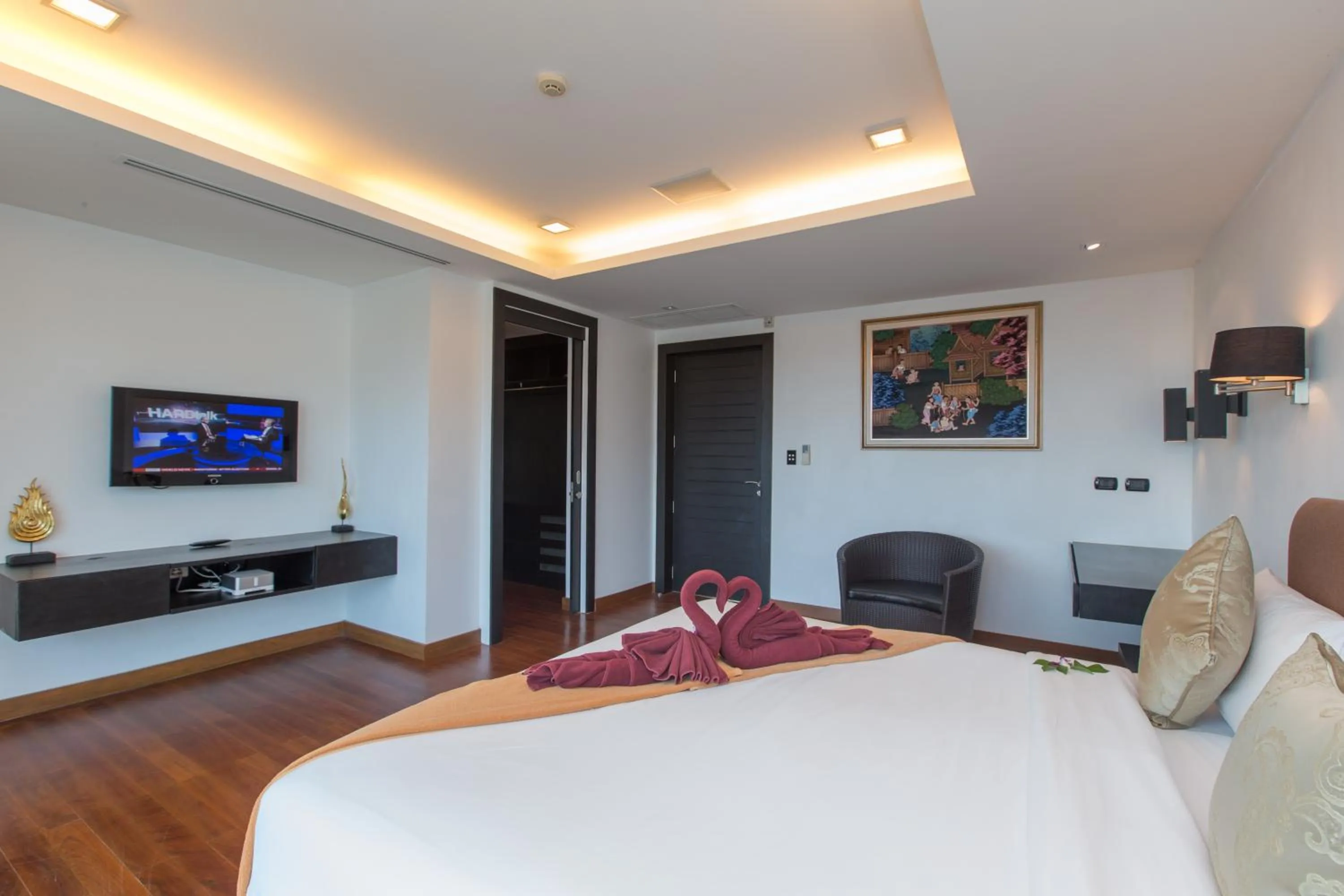 Bedroom, Bed in The Palms, Kamala Beach - SHA Extra Plus