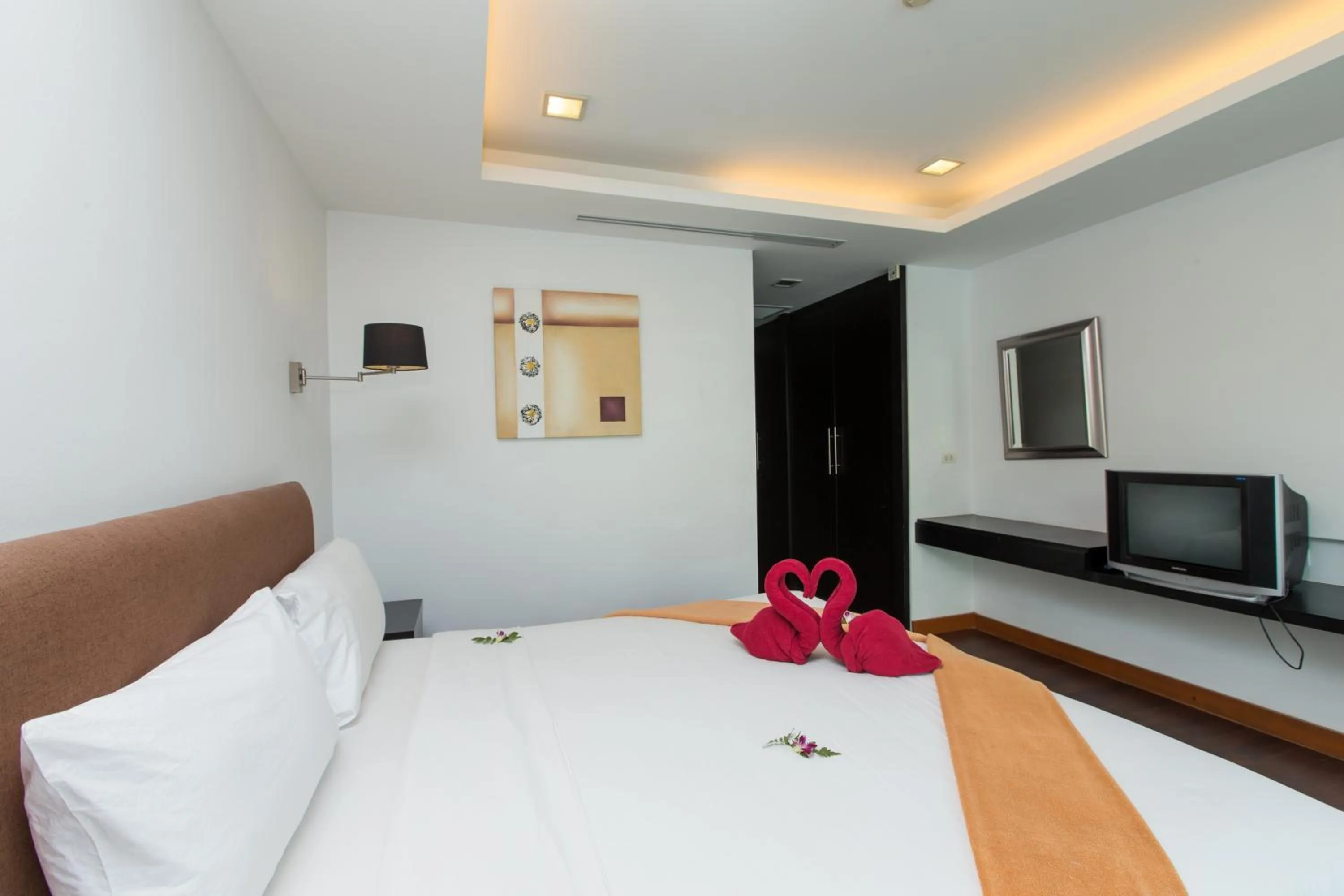 Bedroom, Bed in The Palms, Kamala Beach - SHA Extra Plus