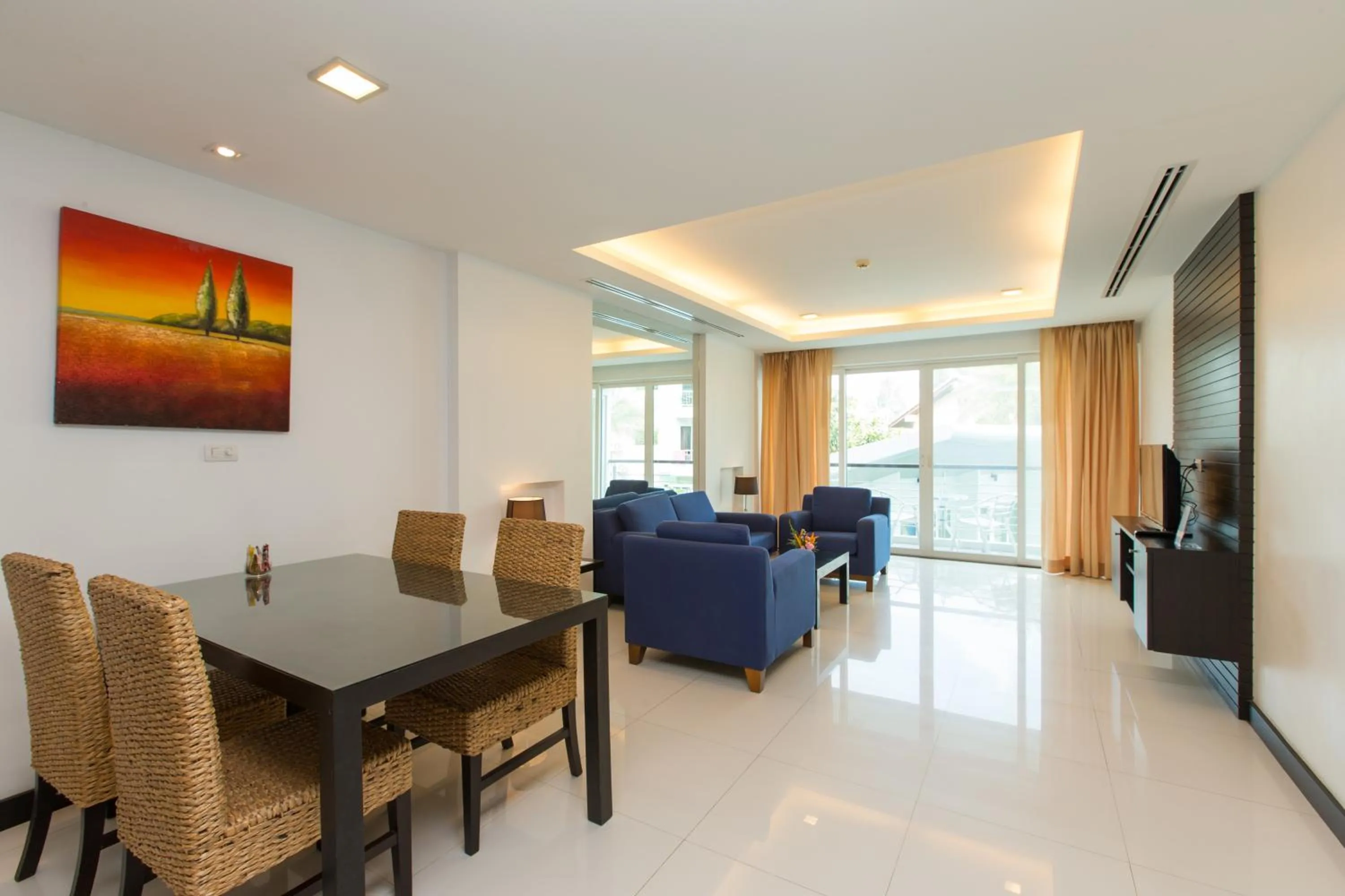 Living room in The Palms, Kamala Beach - SHA Extra Plus