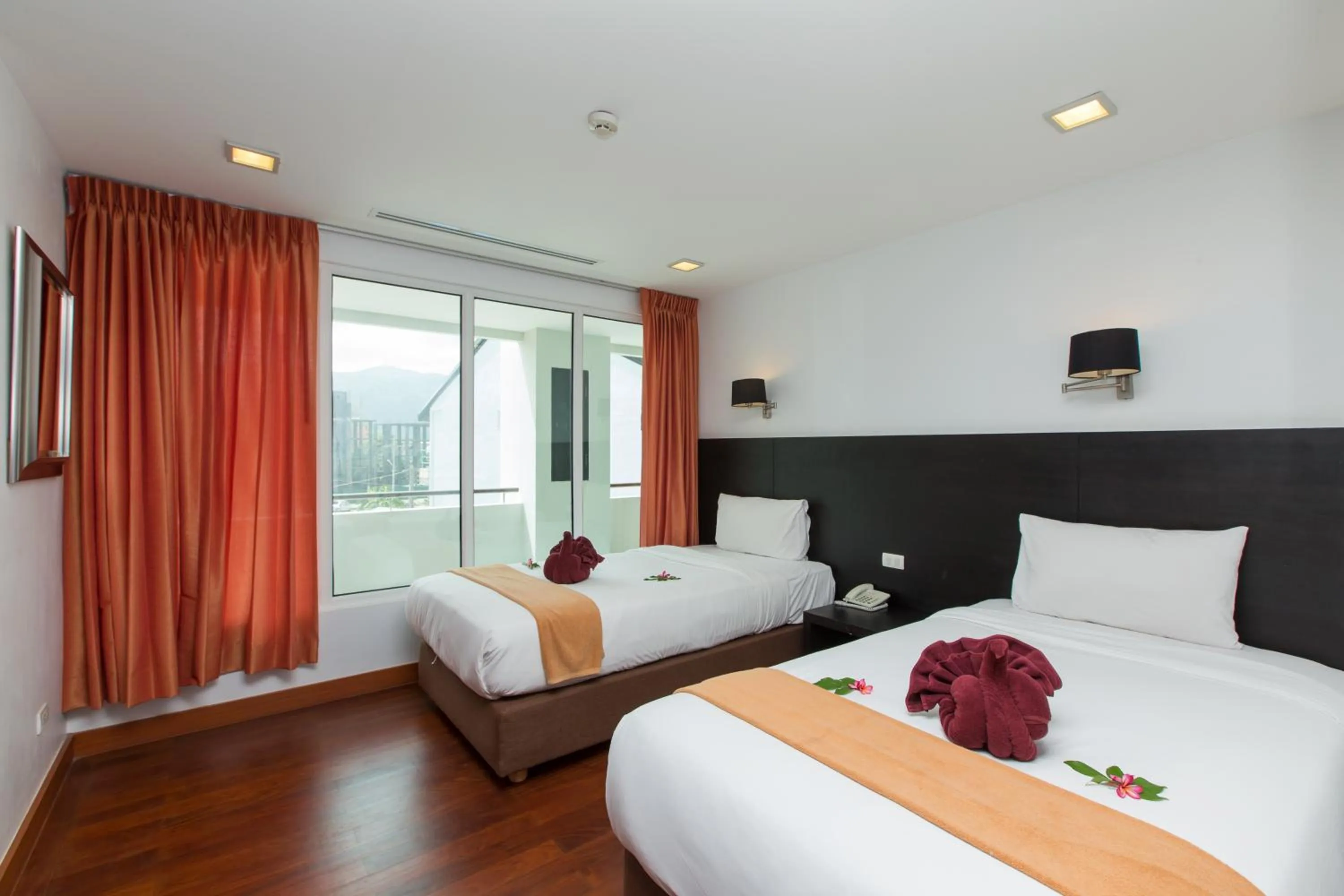 Bedroom, Bed in The Palms, Kamala Beach - SHA Extra Plus