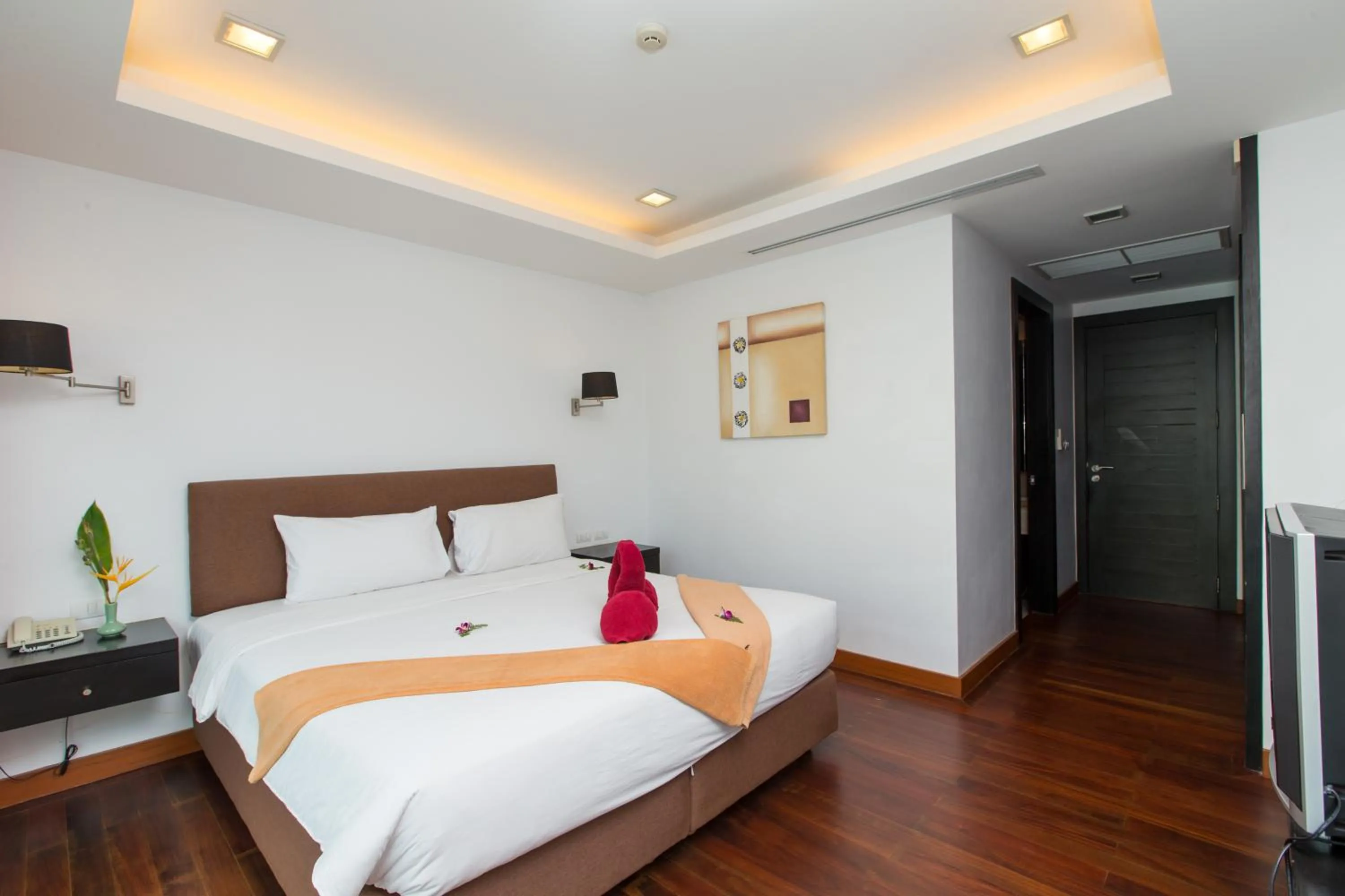 Bedroom, Bed in The Palms, Kamala Beach - SHA Extra Plus