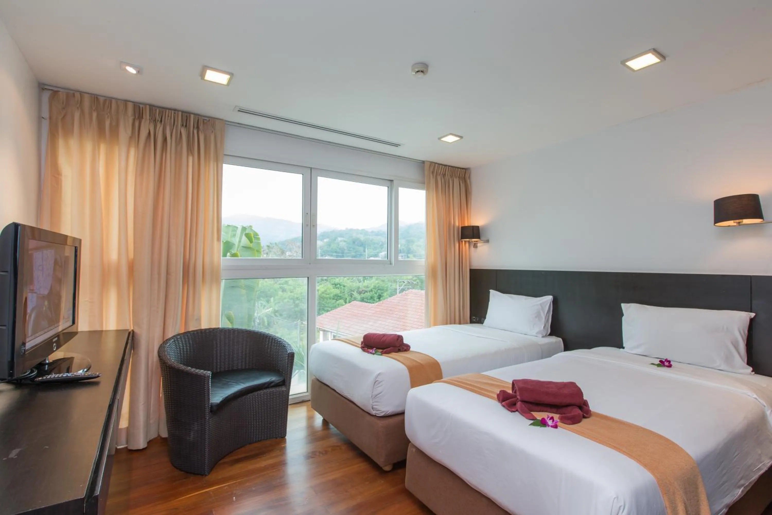 Bedroom, Bed in The Palms, Kamala Beach - SHA Extra Plus