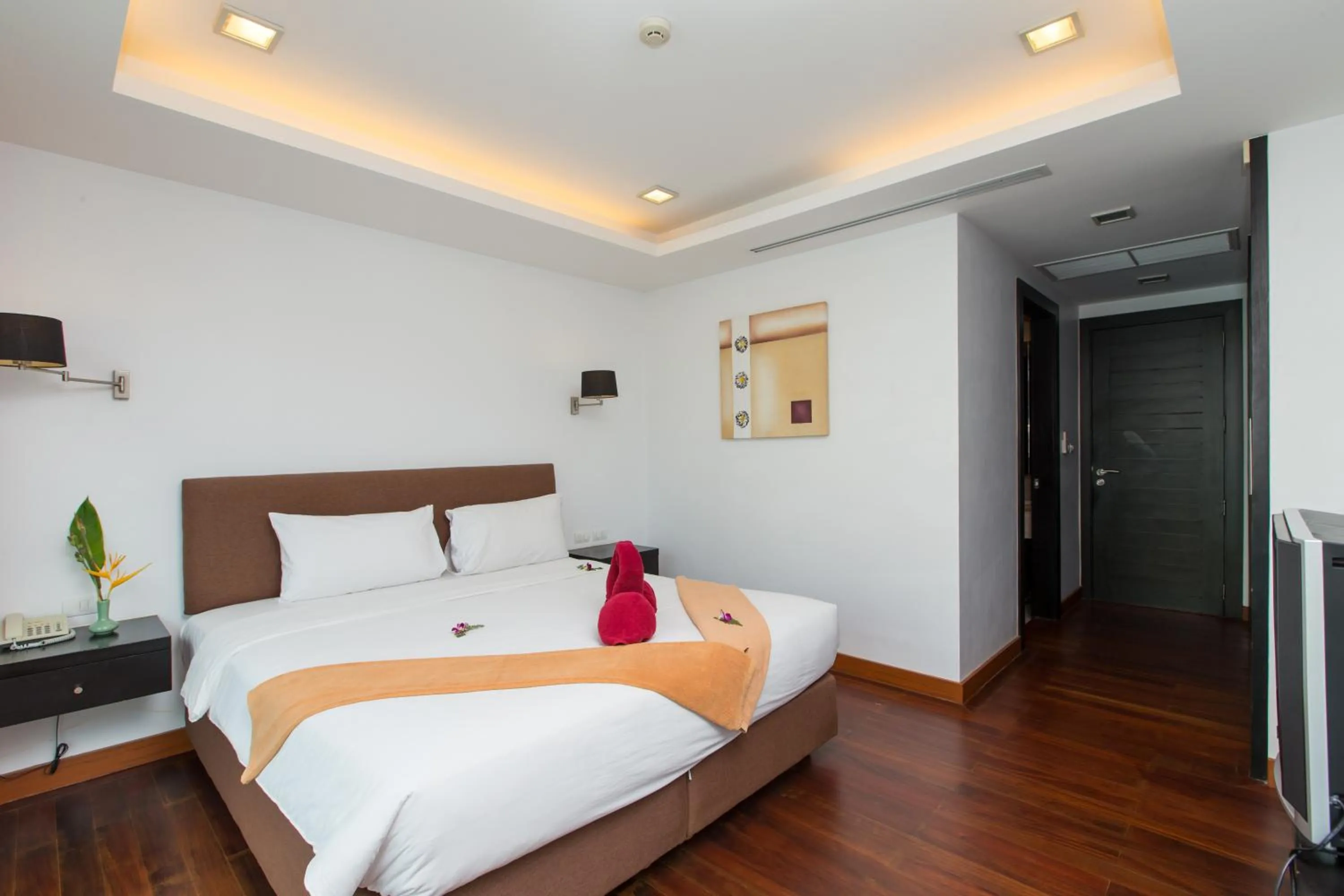 Bedroom, Bed in The Palms, Kamala Beach - SHA Extra Plus