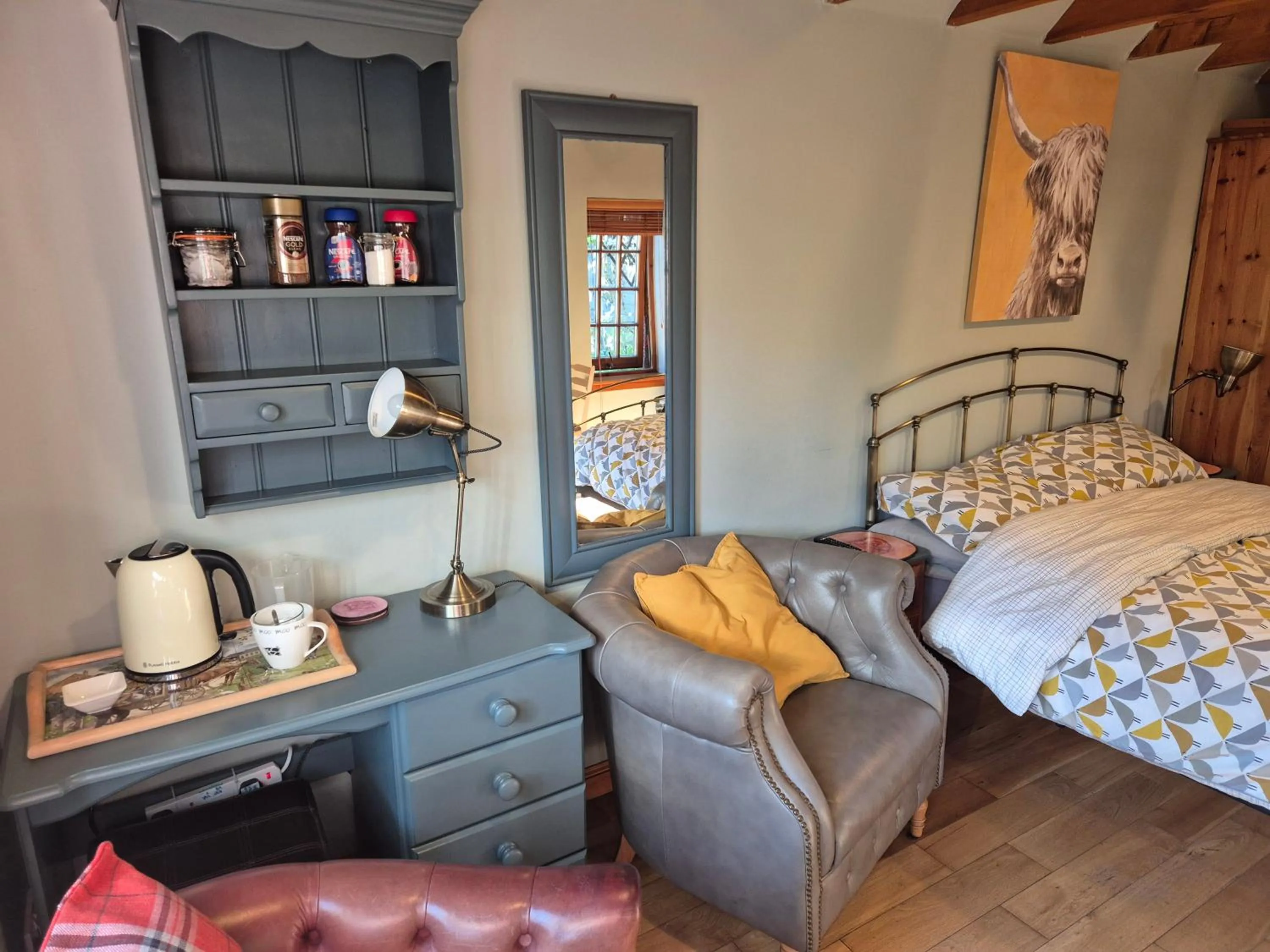 Bed in Kirkstyle Hideaway