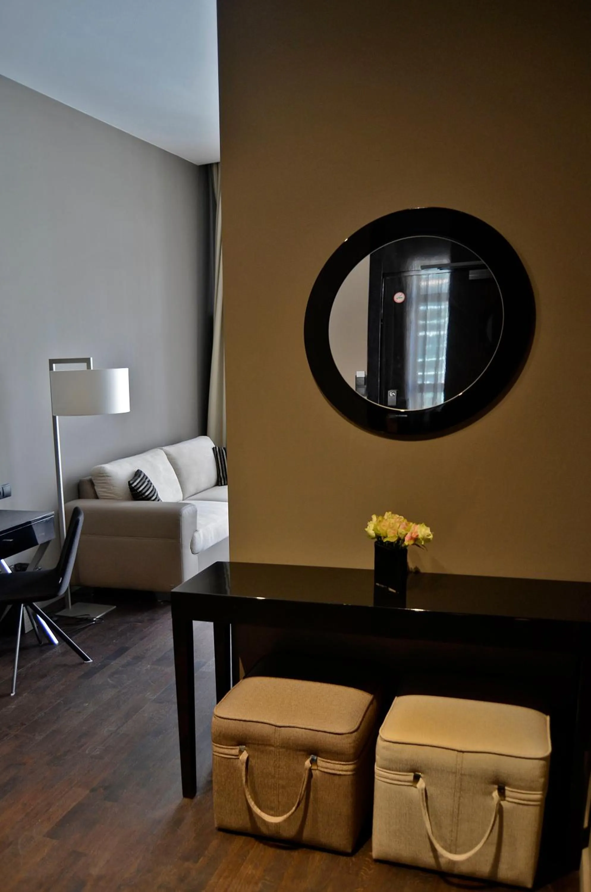 Seating area in Medusa Gdańsk Old Town