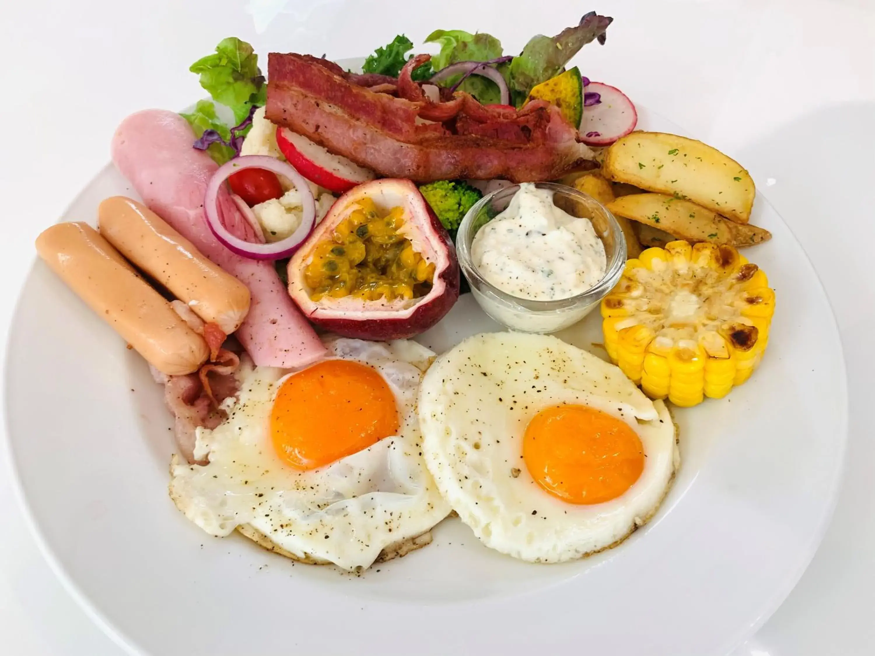 Breakfast in Royal View Resort - Rang Nam Breakfast in Royal View Resort - Rang Nam