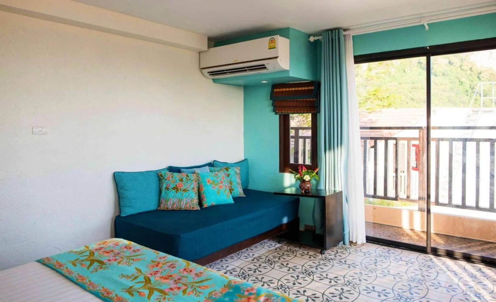 Bed in Vacation Village Phra Nang Inn - SHA Extra Plus