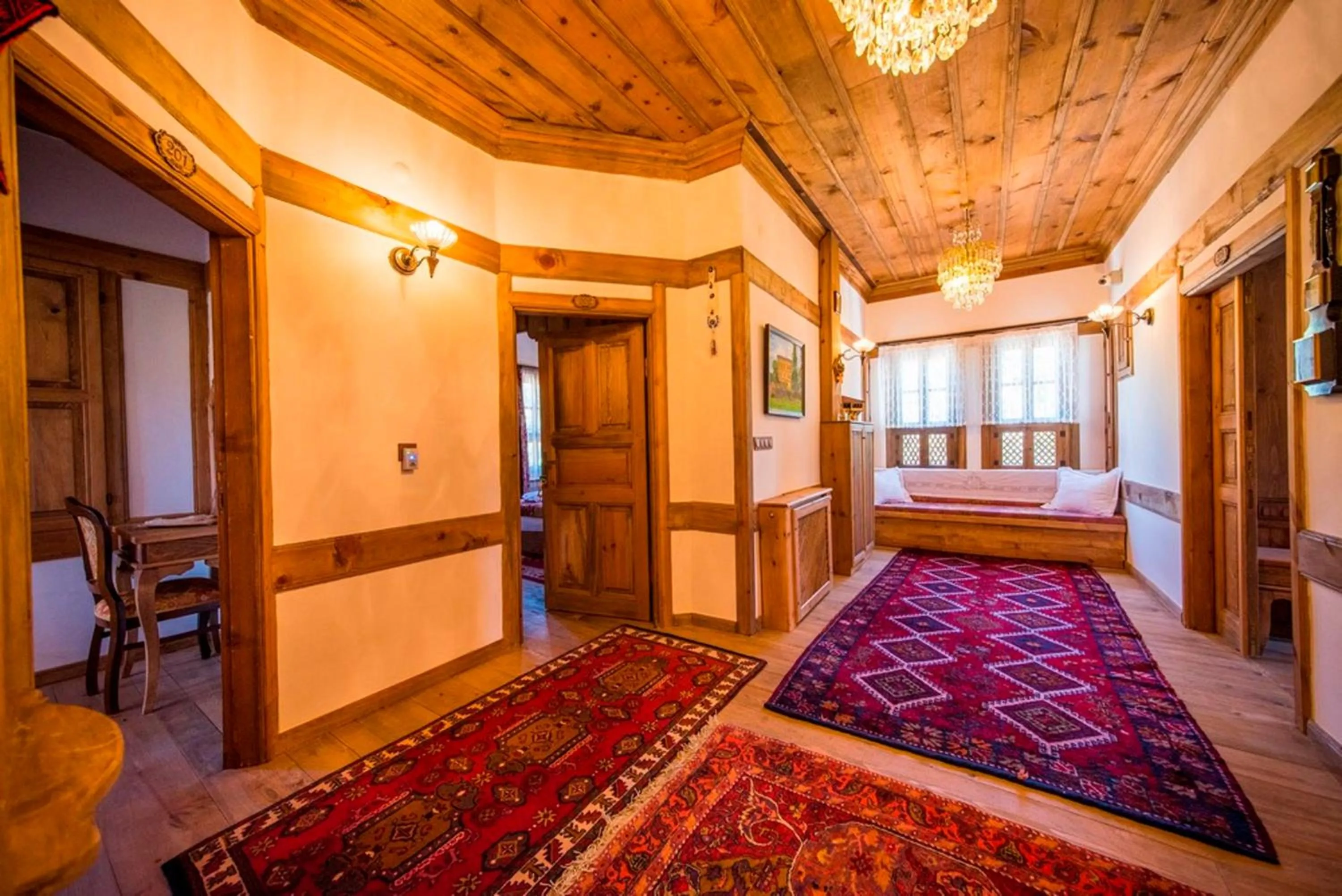 Decorative detail, Bed in Akbulut Konak