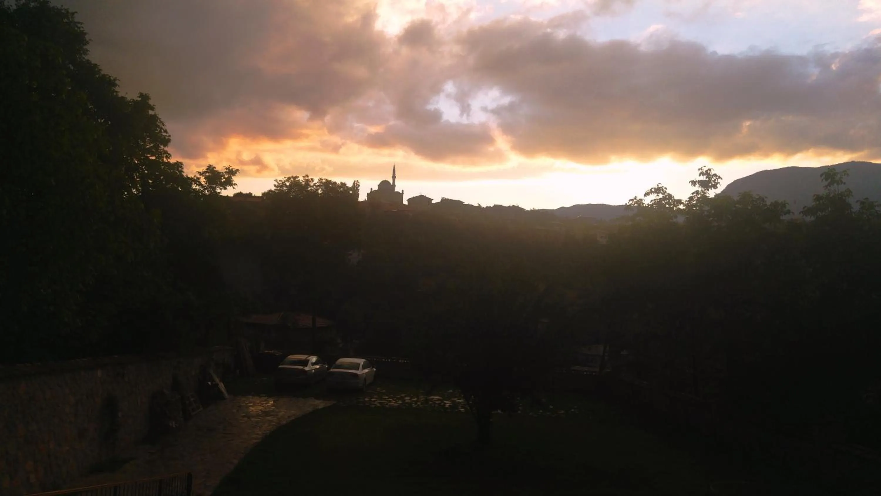 Garden view in Akbulut Konak