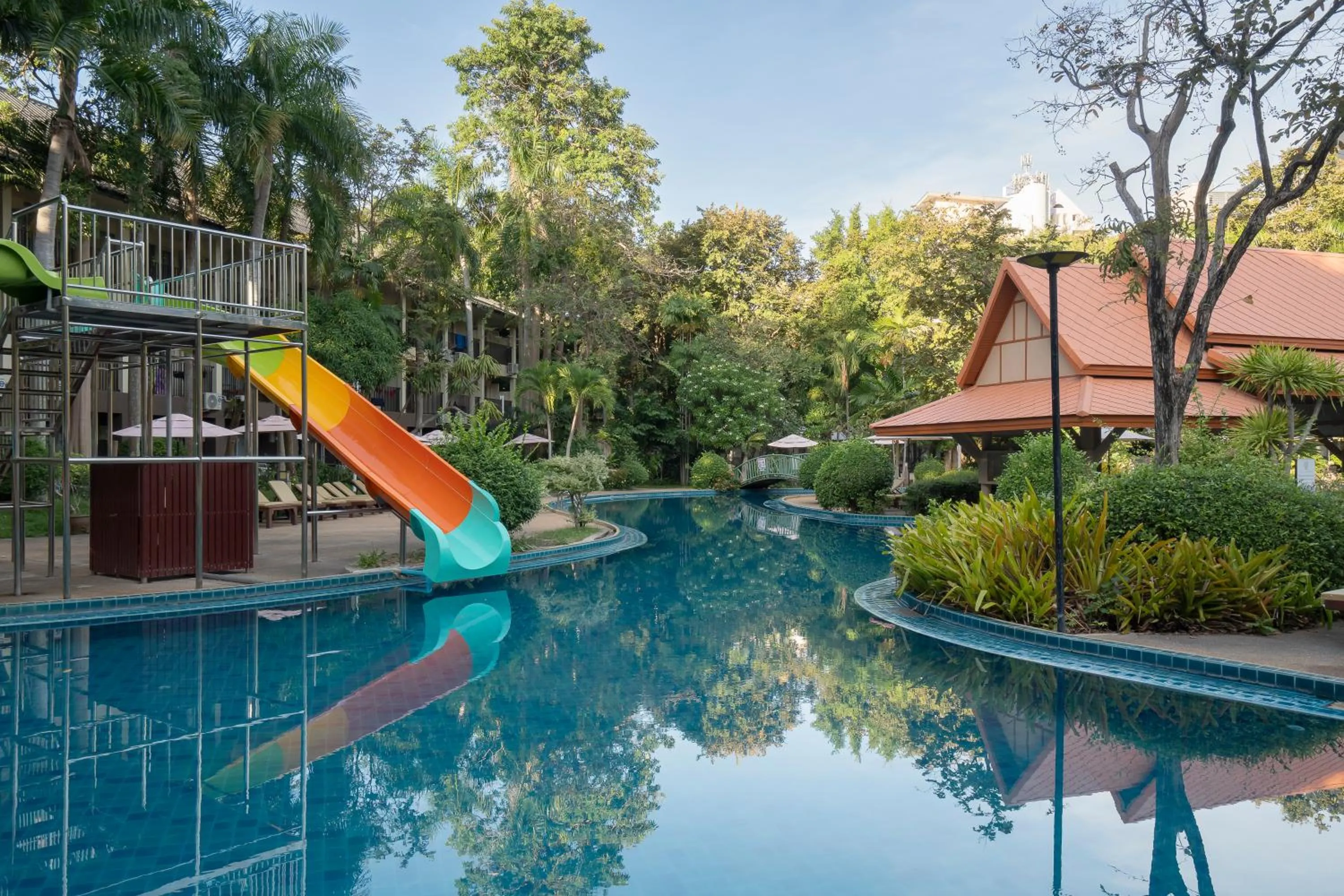 Swimming pool in The Green Park Resort