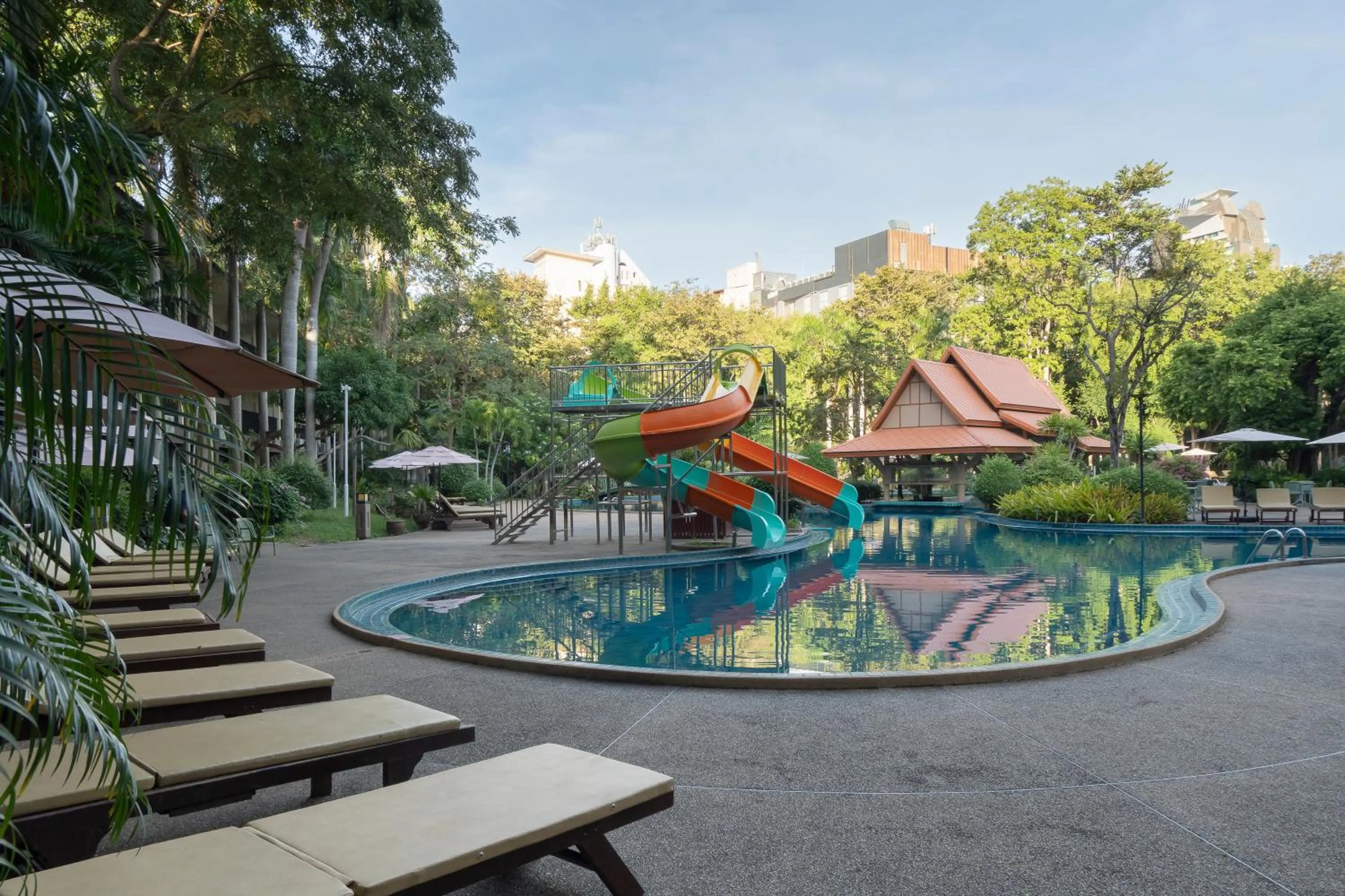 Swimming pool in The Green Park Resort