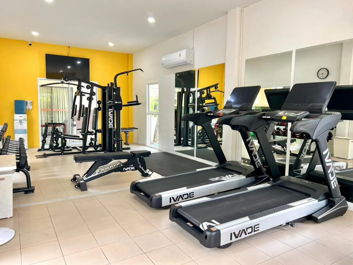 Fitness centre/facilities in The Green Park Resort