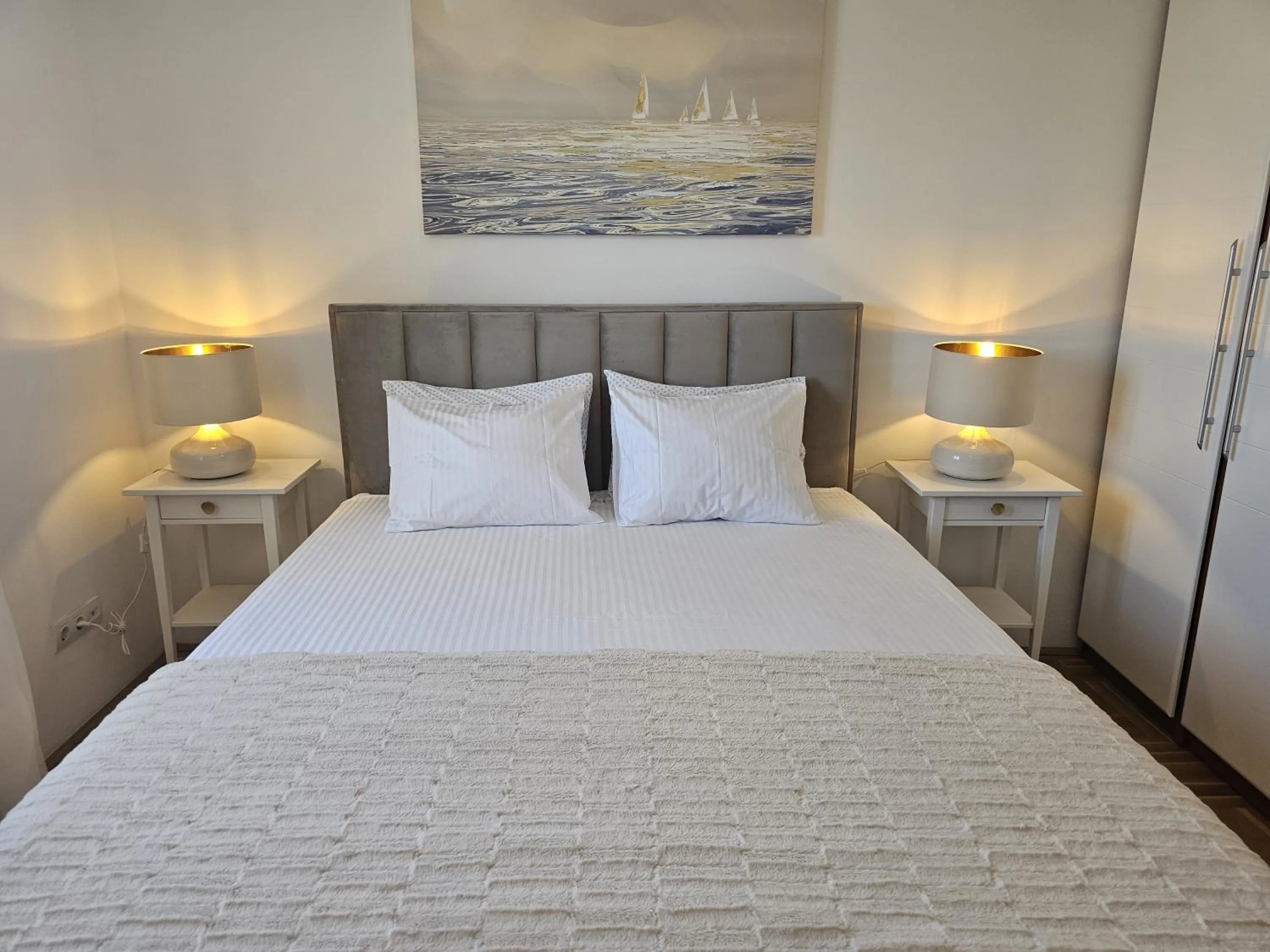 Bed in Apartment Antonia