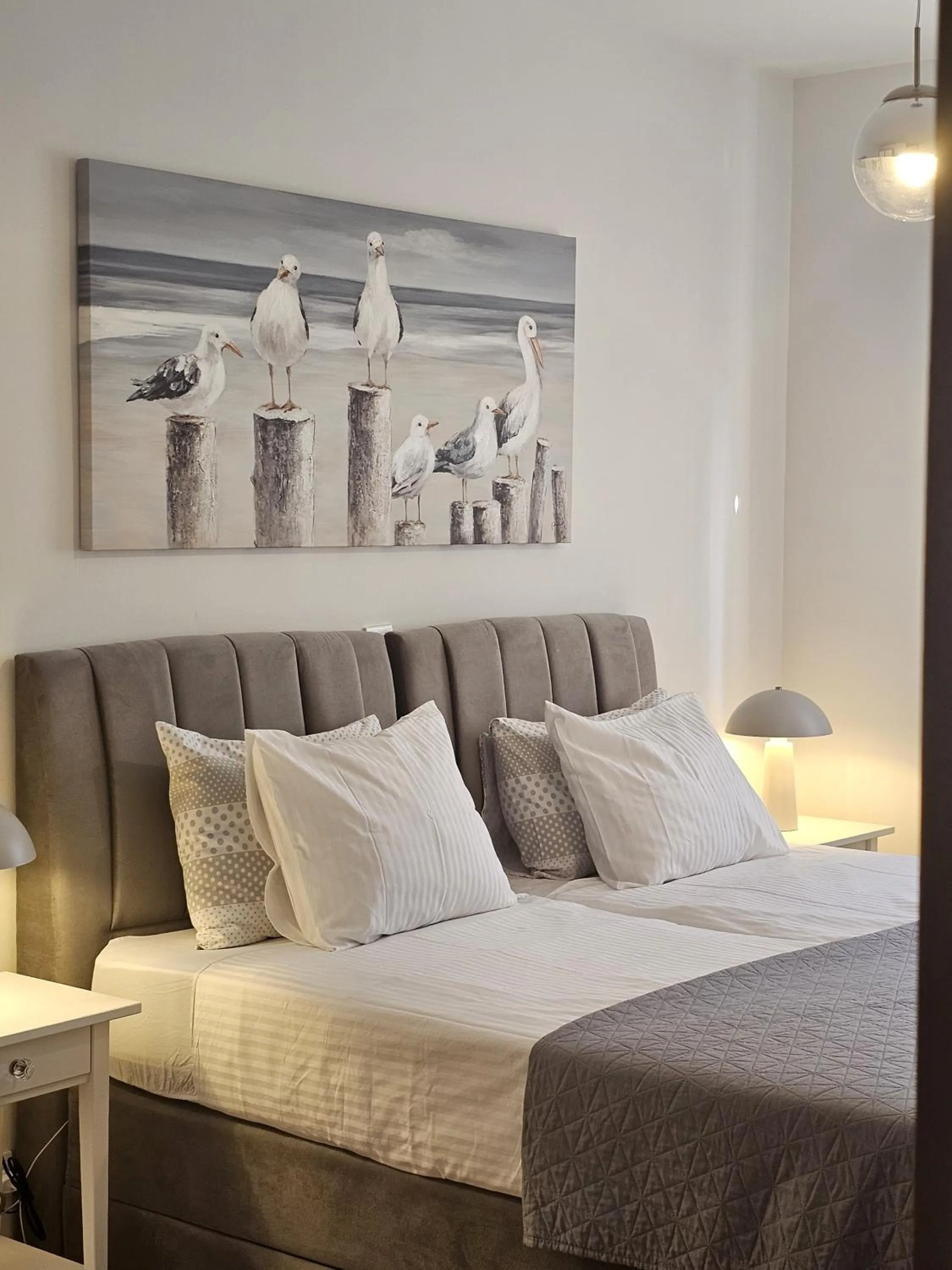 Bed in Apartment Antonia