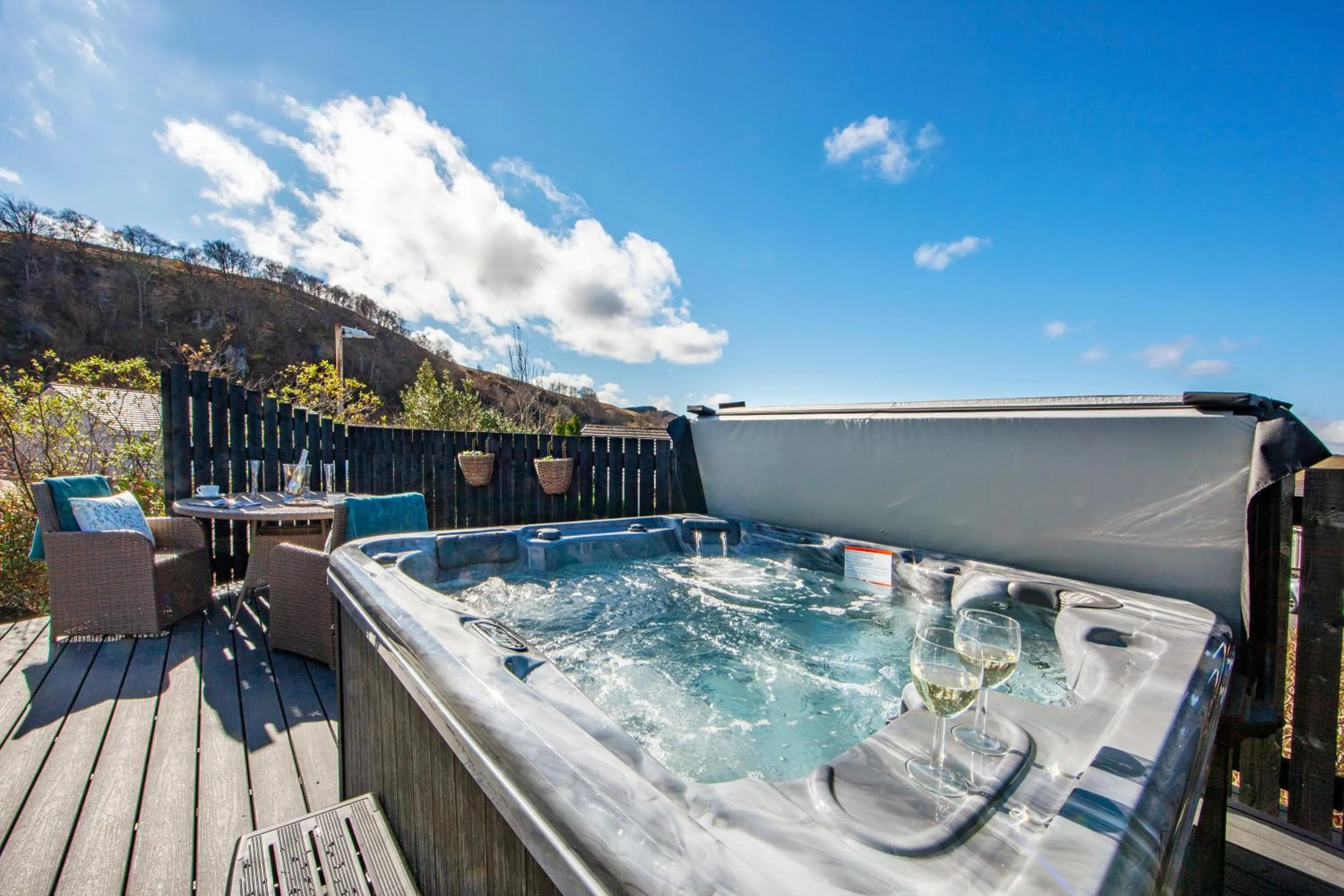 Hot Tub in Katie's Flat