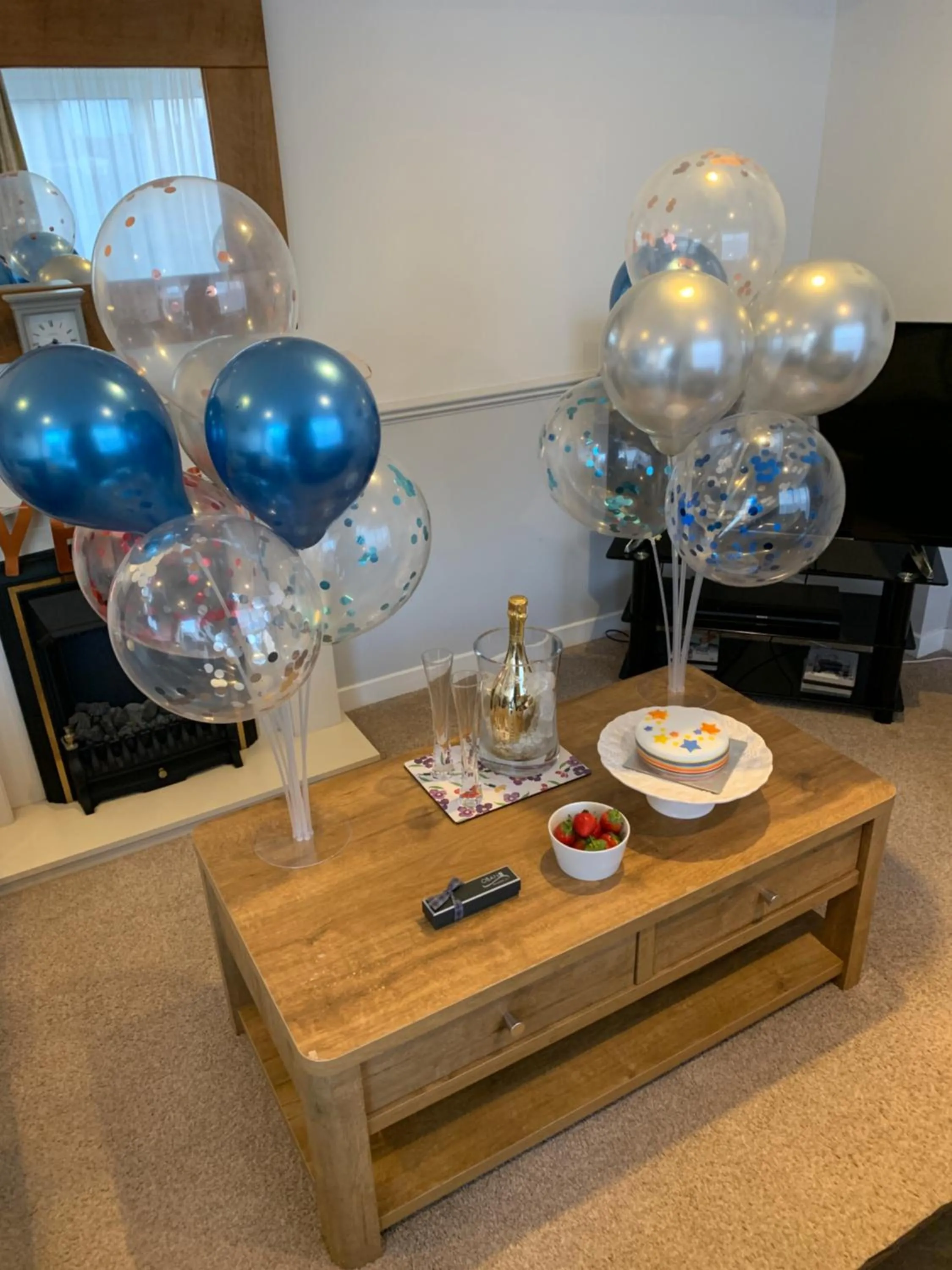 Living room in Katie's Flat