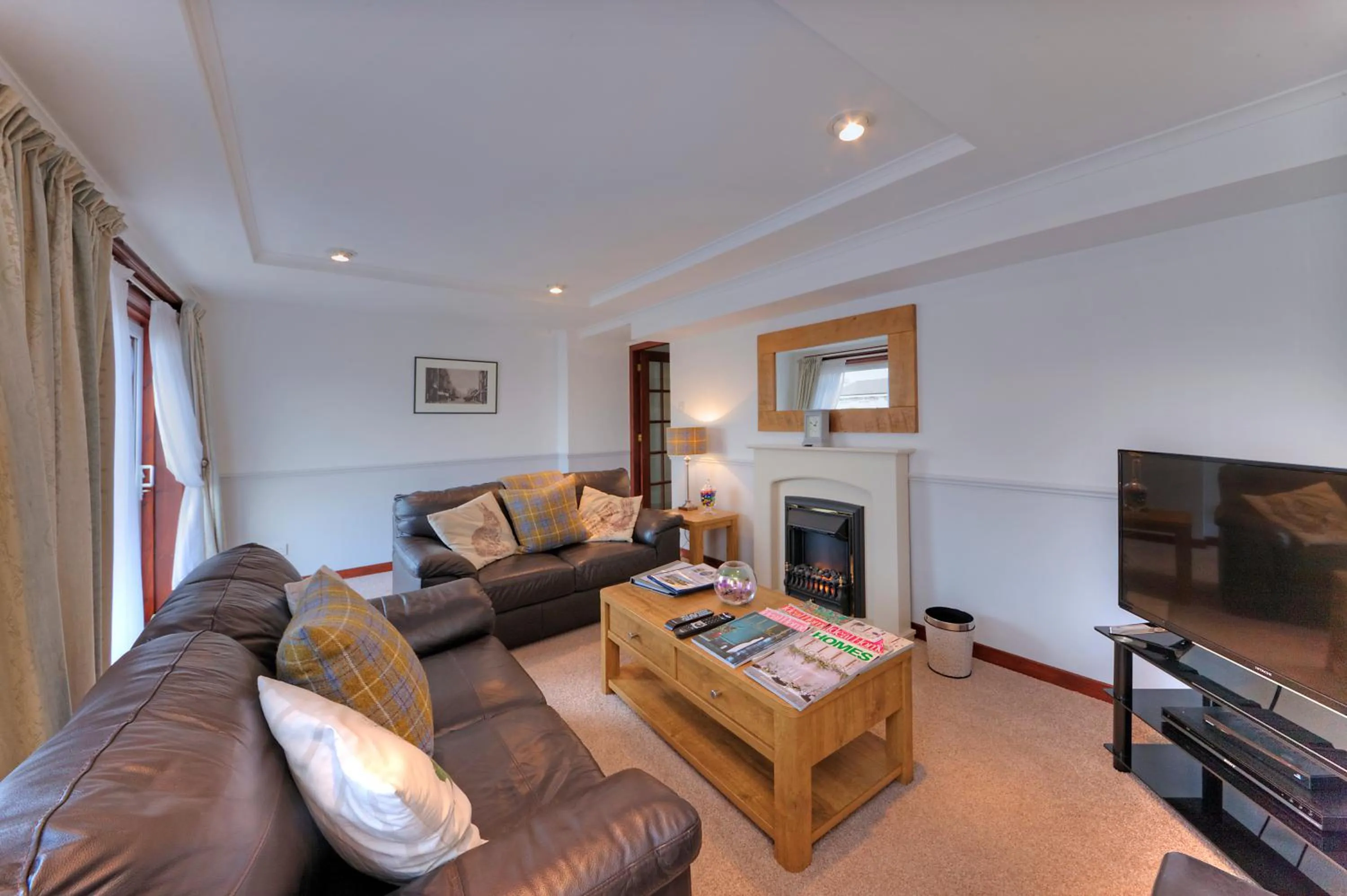 Living room in Katie's Flat
