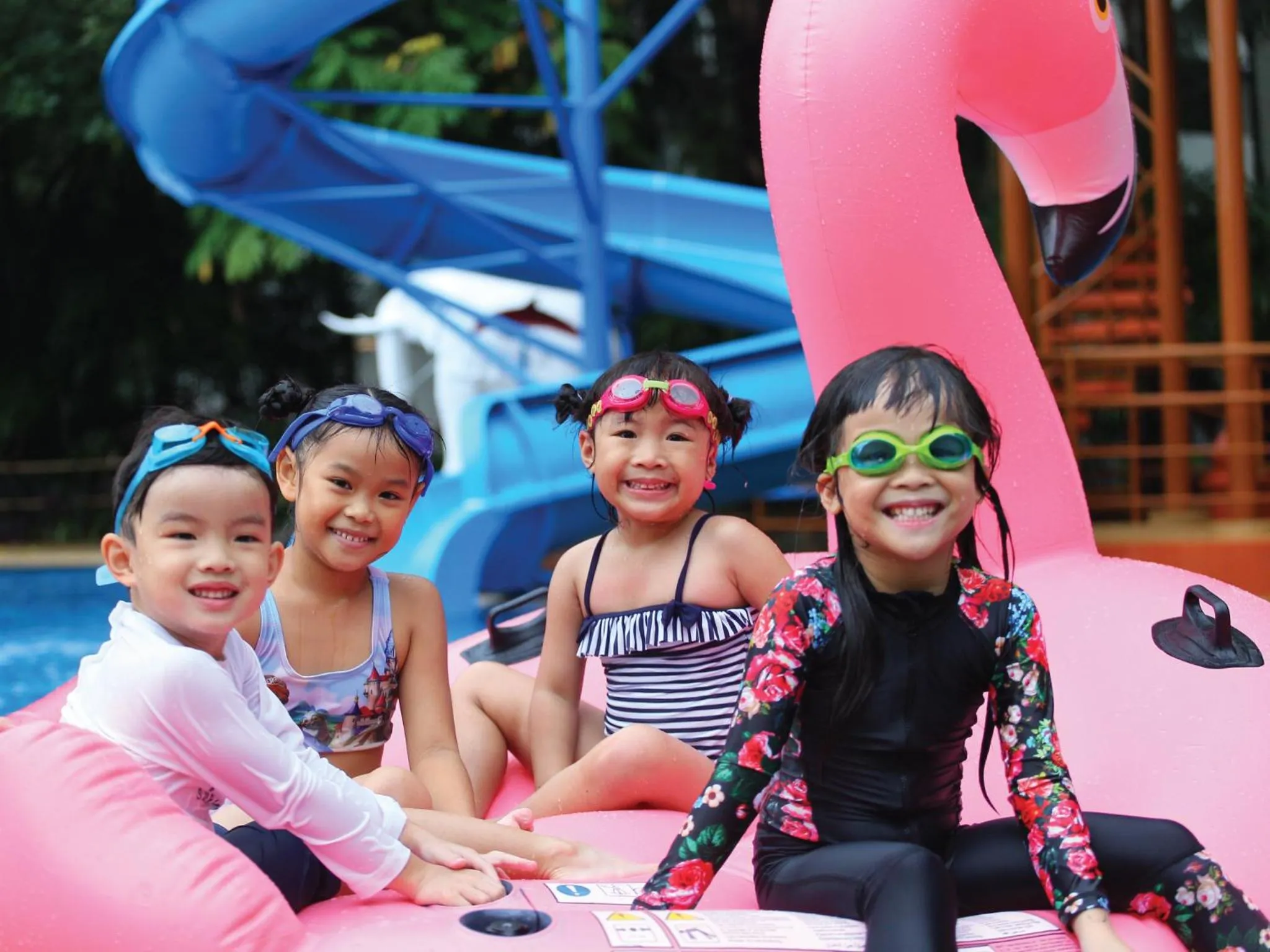 Children play ground in Shangri-La Chiang Mai