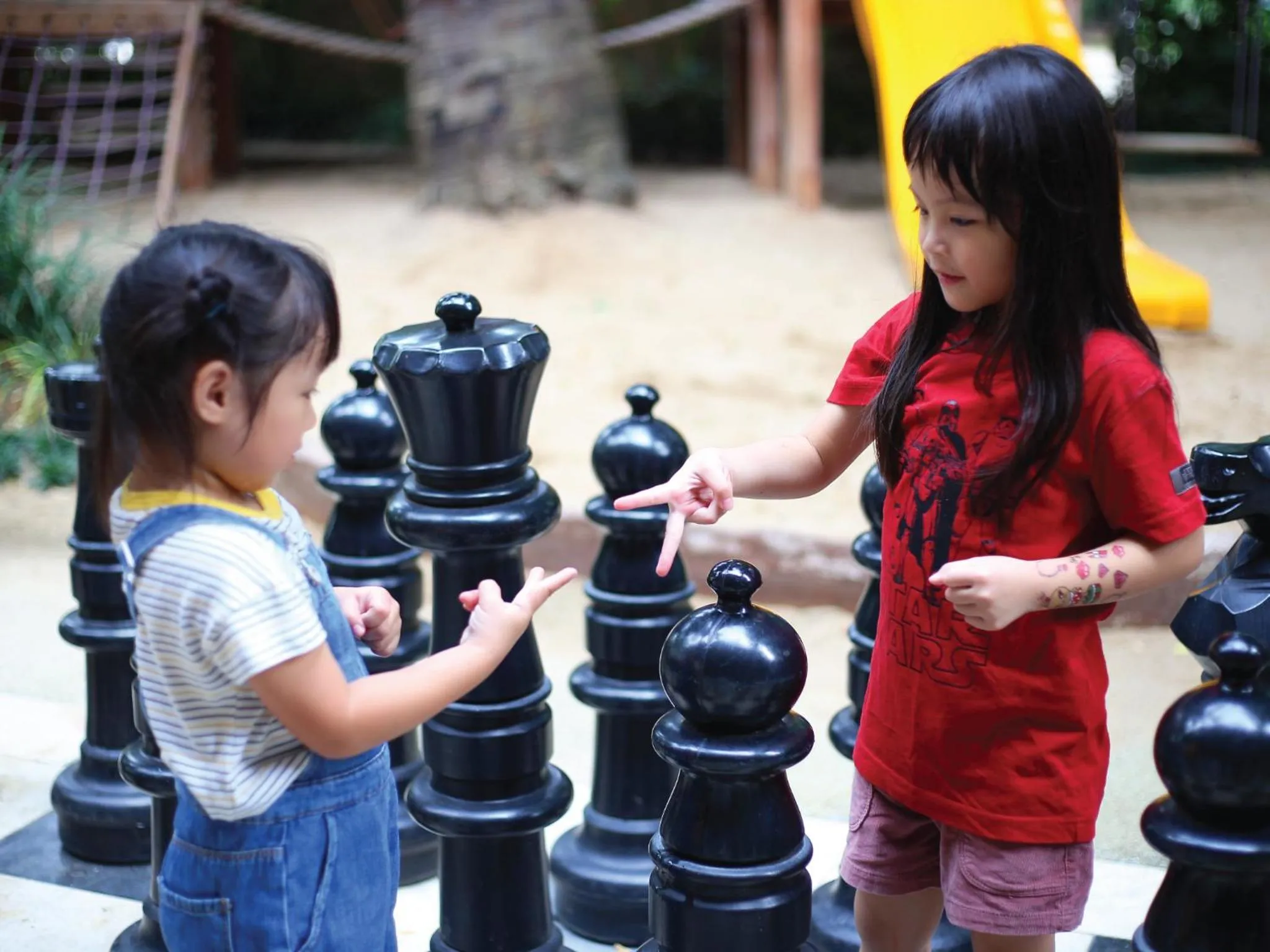 Children play ground in Shangri-La Chiang Mai