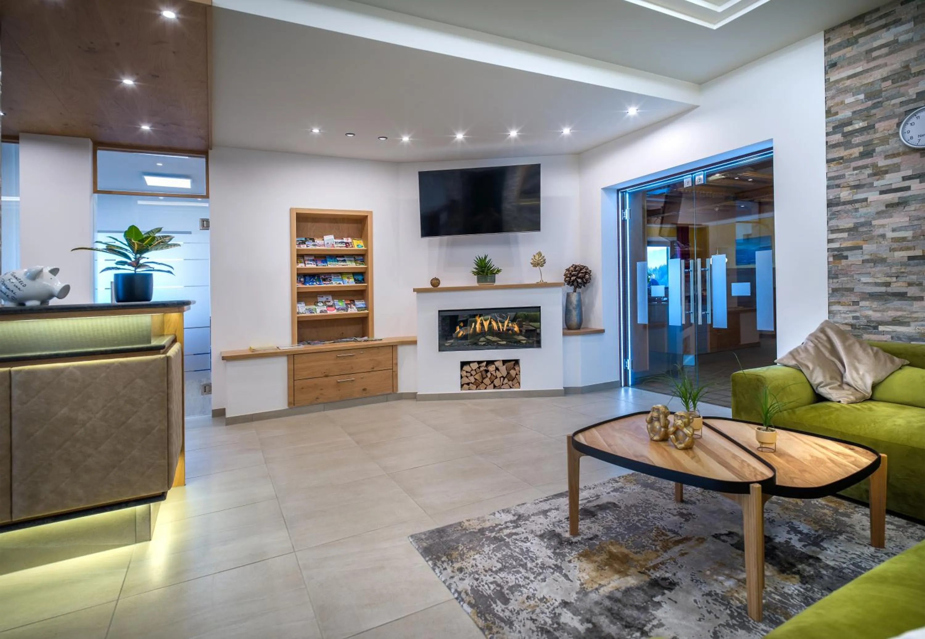 Lobby or reception in Ferienhotel Hofer superior