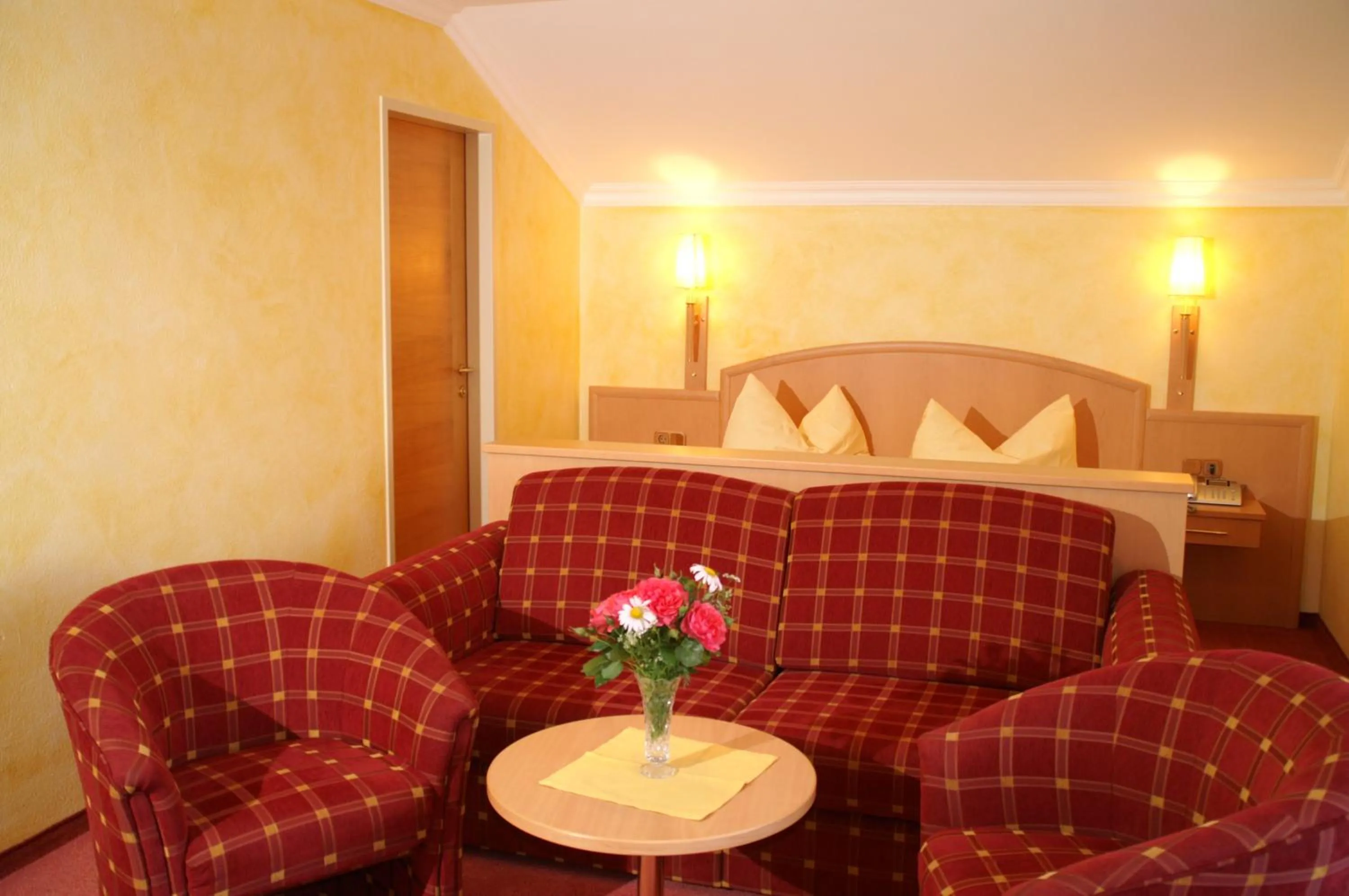 Photo of the whole room, Bed in Ferienhotel Hofer superior